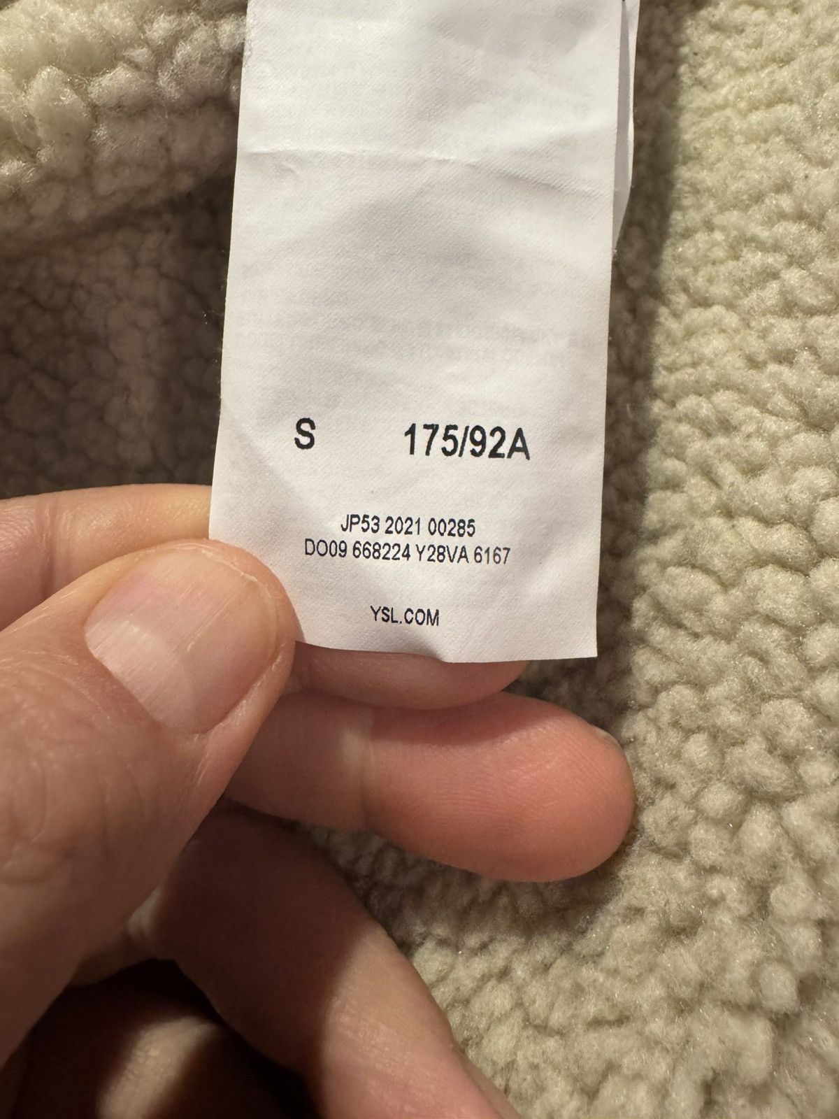 Saint Laurent Paris Saint Laurent Sherling Shirt sizes in photos by tape measure Size US S / EU 44-46 / 1 - 16 Thumbnail