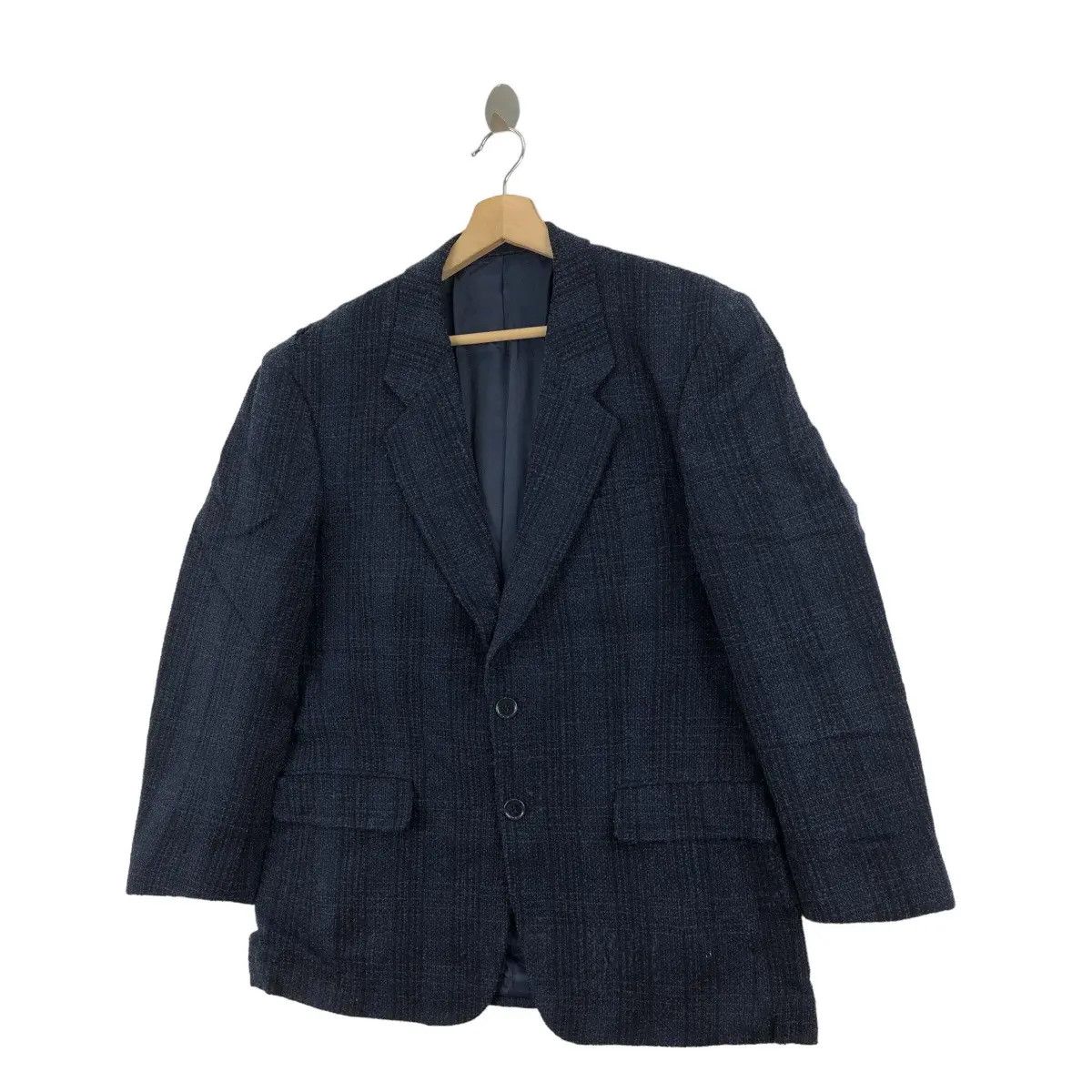 Ungaro Paris Vtg UNGARO PARIS Pour Homme Collection Striped Blazer 2 Size 38R - 9 Thumbnail