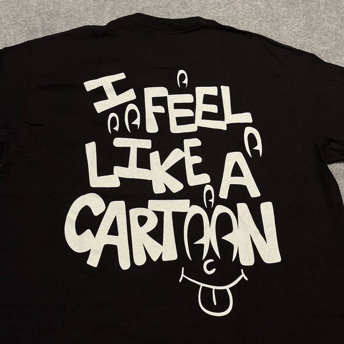 Plague Boulevard Lil Darkie Spider Gang Small Dark One Cartoon Face Tee Shirt Size US L / EU 52-54 / 3 - 5 Thumbnail