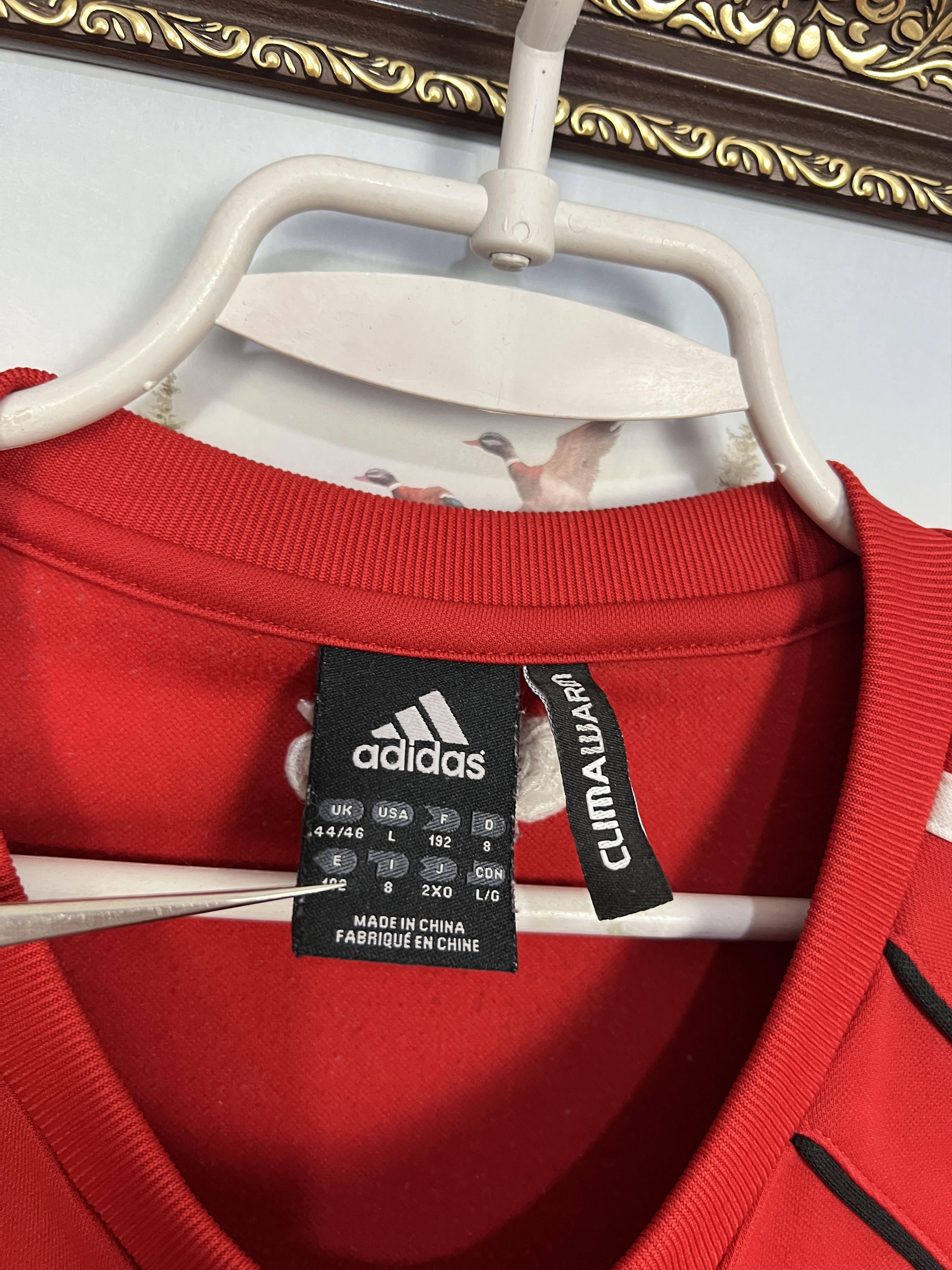 Adidas Bayern Munich Football Sweatshirt Soccer Crewneck Jacket Size US L / EU 52-54 / 3 - 6 Thumbnail