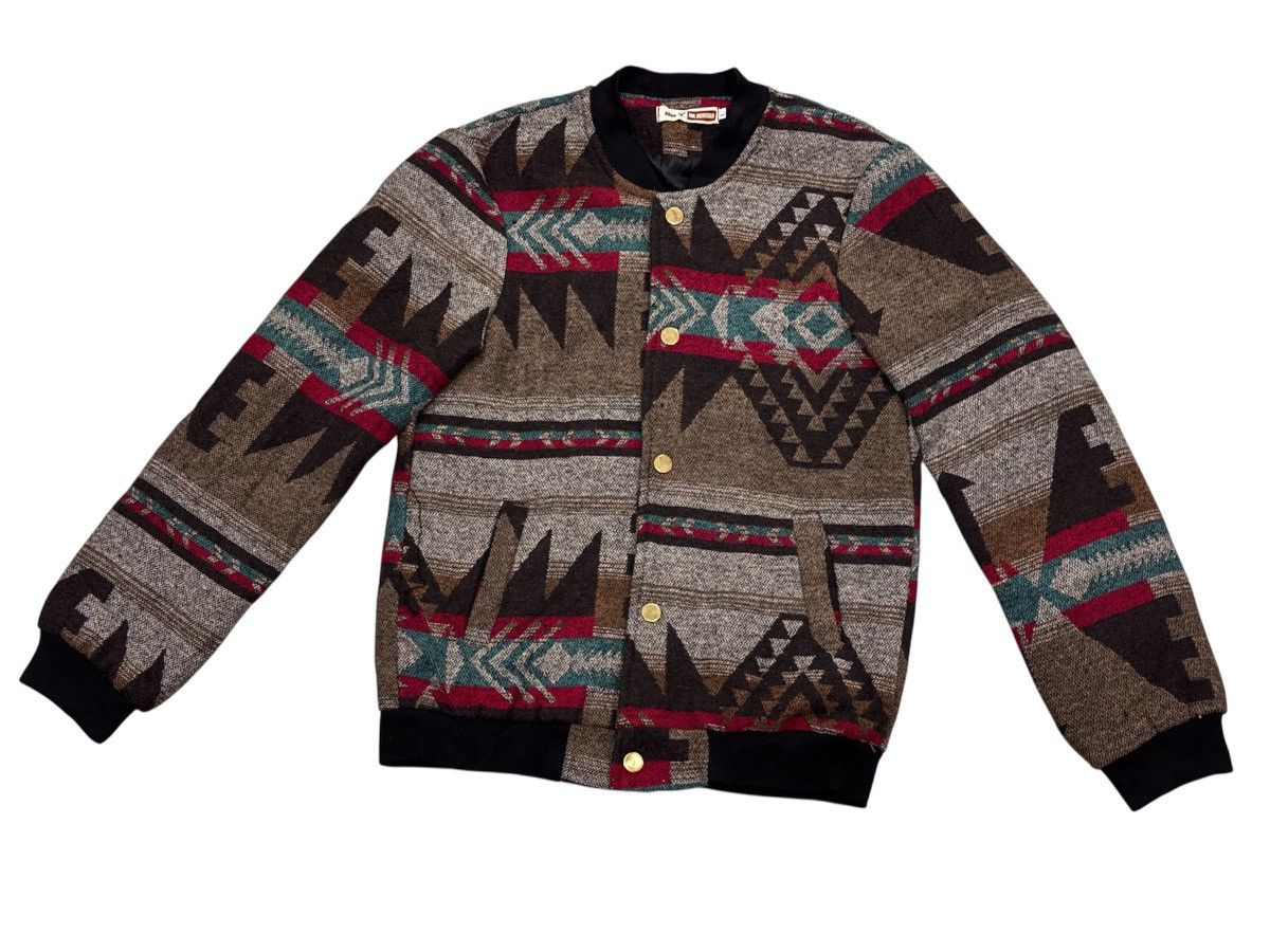 Japanese Brand × Native × Vintage Vintage Native Bomber Jacket Size US S / EU 44-46 / 1 - 1 Thumbnail