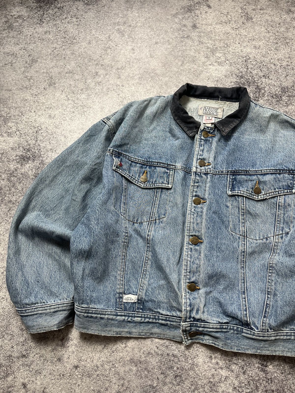 Marithe + Francois Girbaud 🔥90'S Marithe Francois Girbaud Archive Denim Cropped Jacket Size US S / EU 44-46 / 1 - 5 Thumbnail