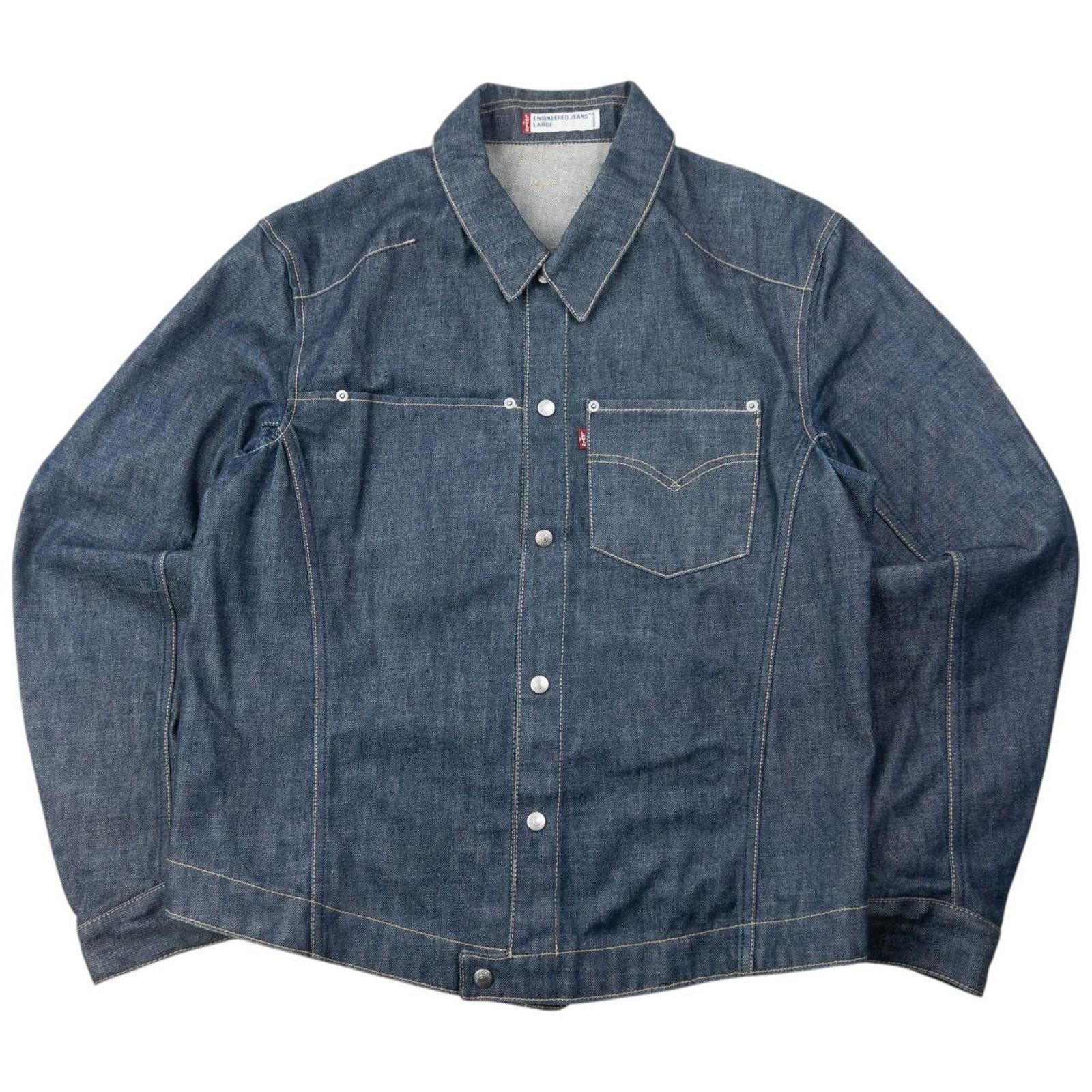 Levi's Vintage 2000s Levi's Engineered Garments Denim Jacket Size L Size US L / EU 52-54 / 3 - 1 Thumbnail