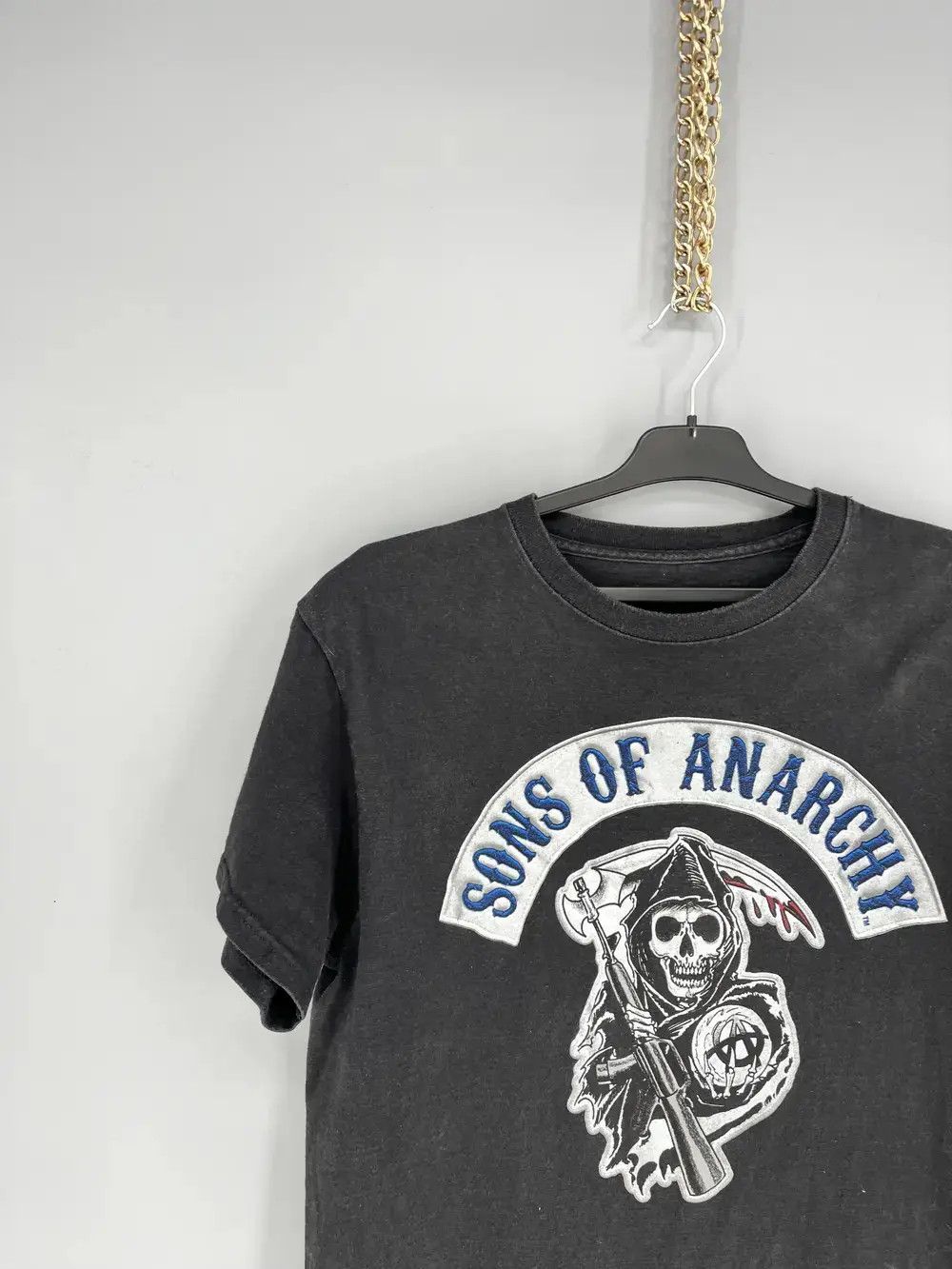 Band Tees Vintage SOA Sons Of Anarchy Vintage Band Graphic Tee Faded Size US L / EU 52-54 / 3 - 4 Thumbnail