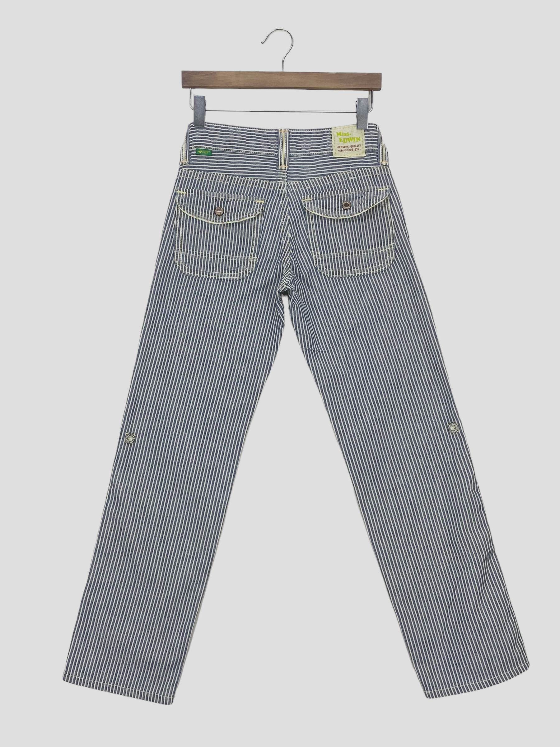 Edwin Edwin Miss Hickory Pants – Vintage Skateboard Trousers 90s Size 25" / US 0 / IT 36 - 2 Thumbnail