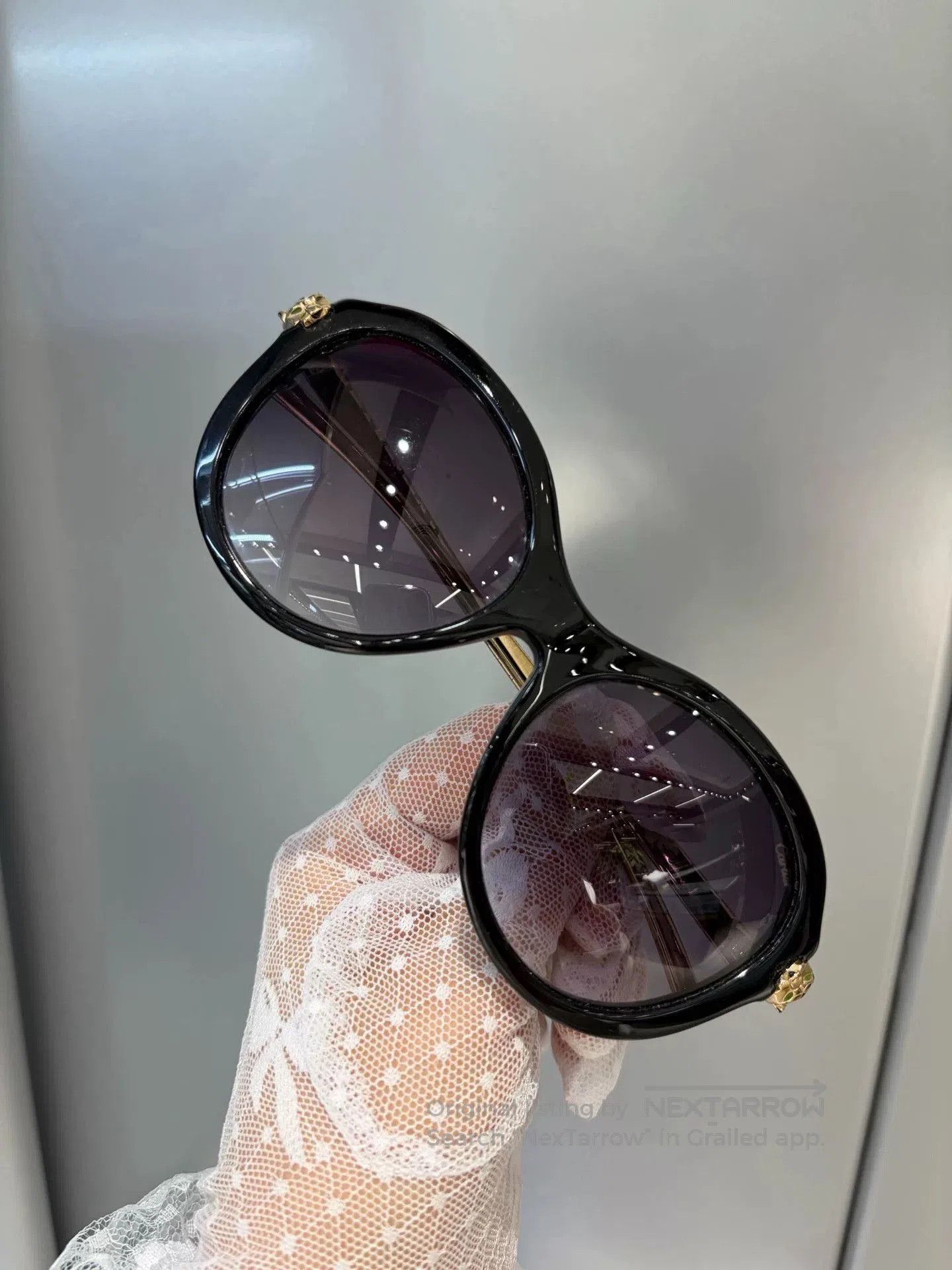 Cartier Cartier Panther Sunglasses. Size ONE SIZE - 3 Thumbnail