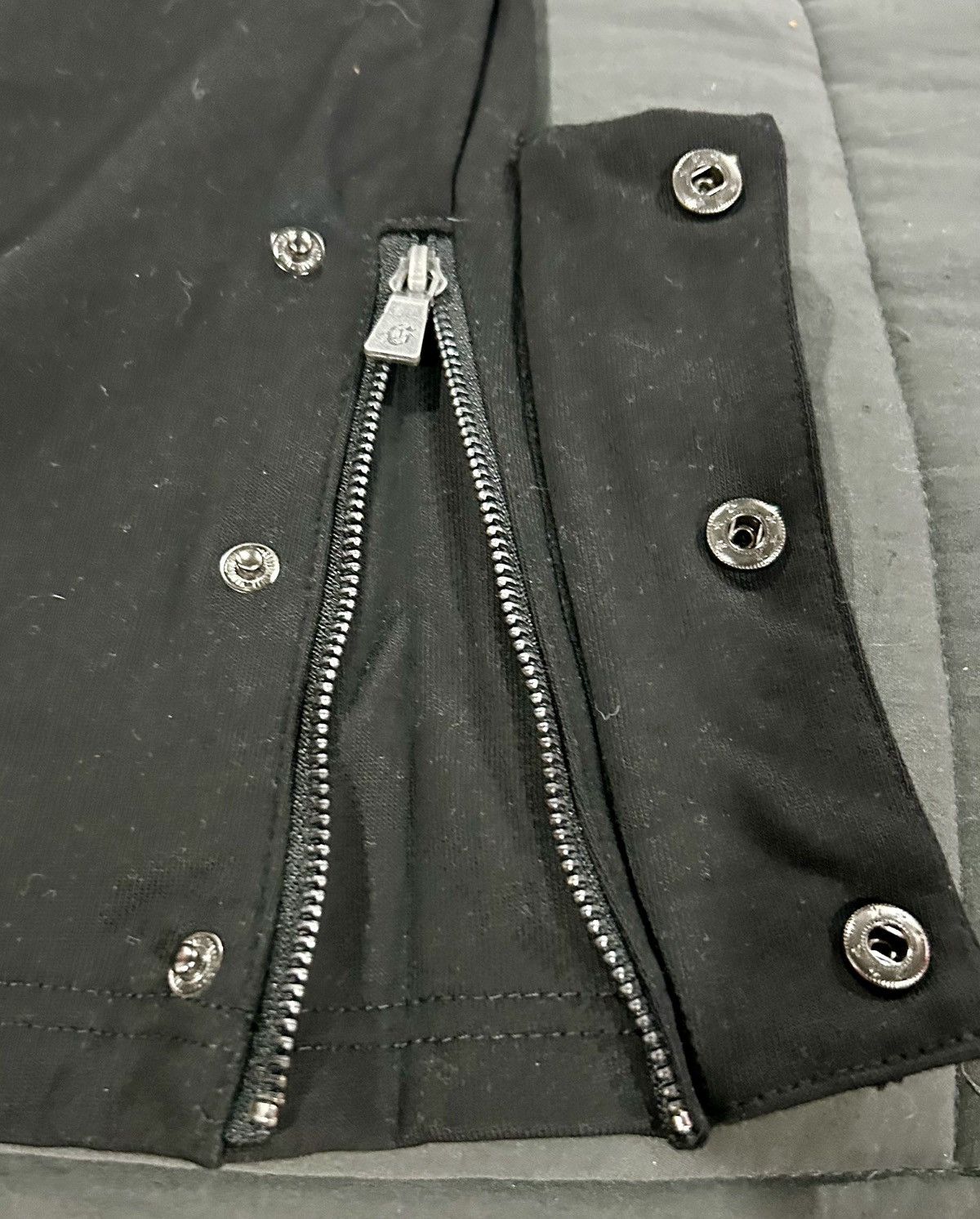 Godspeed Godspeed Mens OG Logo Sweatpants Black/Silver Satin LG Size US 34 / EU 50 - 11 Thumbnail
