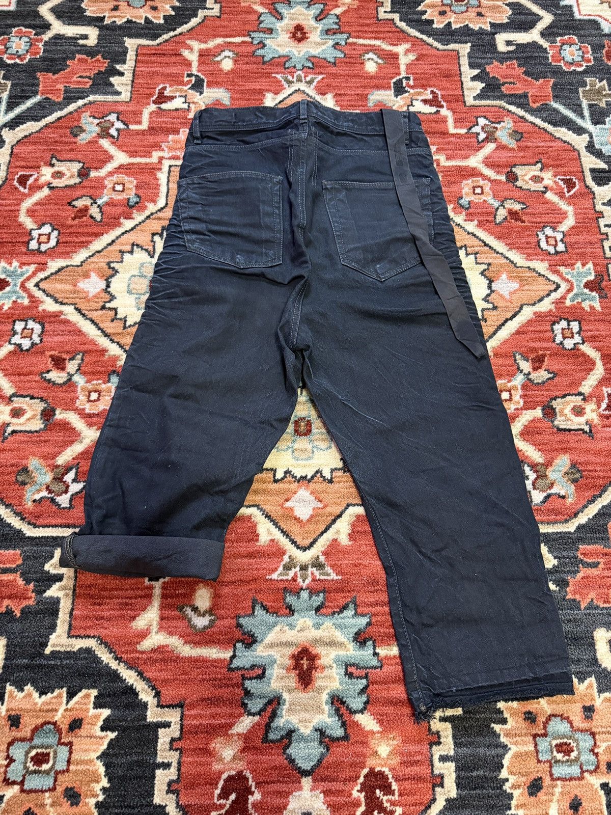 Rick Owens Rick Owens DRKSHDW Cropped Jeans Size US 32 / EU 48 - 2 Thumbnail