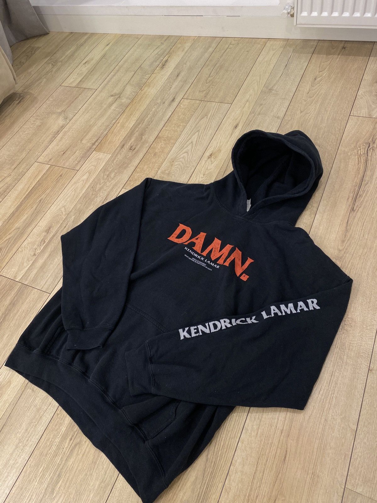 Kendrick Lamar × Vintage Vintage Kendrick Lamar Damn Hoodie TDE 2017 Tour Size US M / EU 48-50 / 2 - 3 Thumbnail