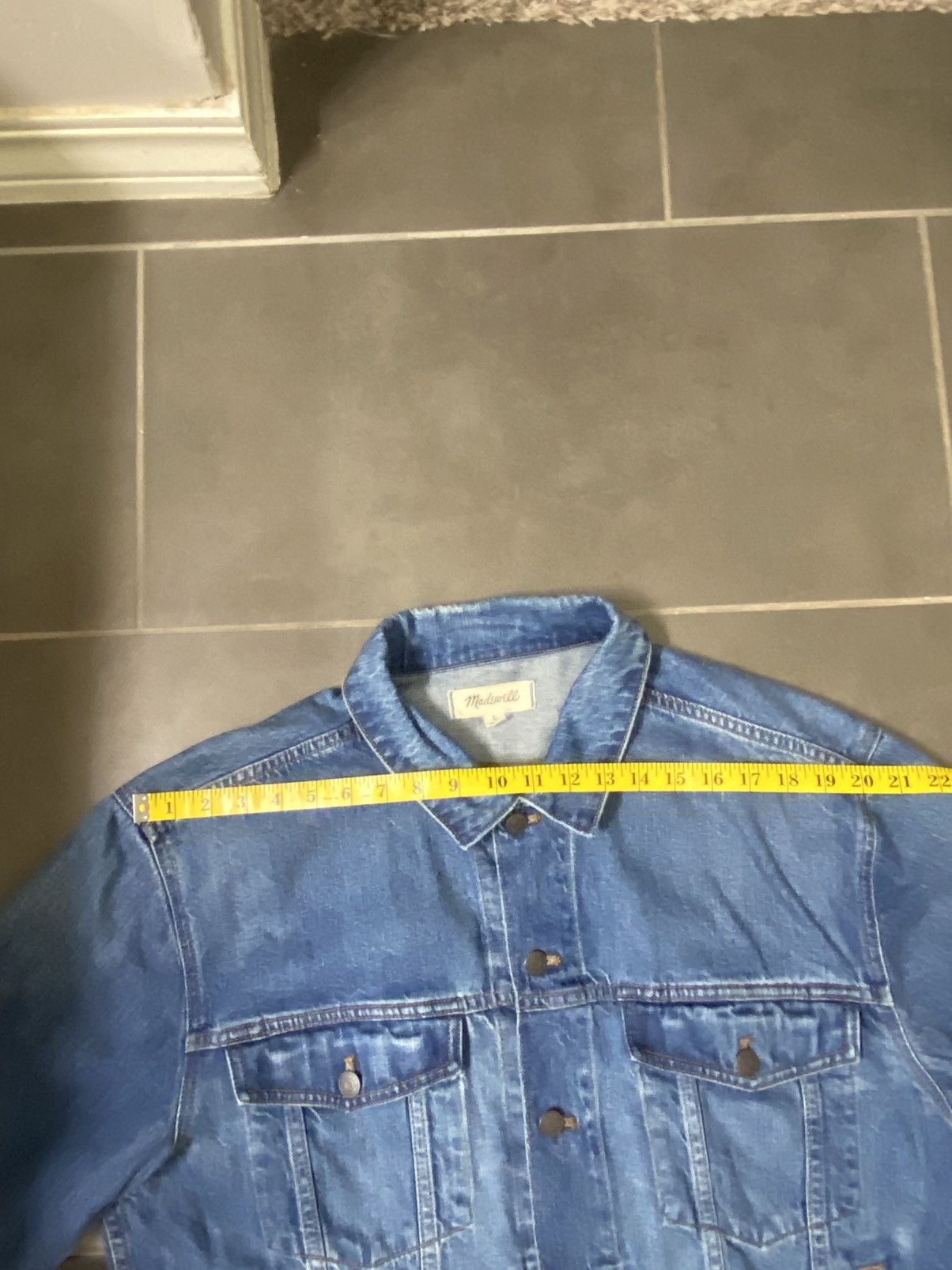 Madewell Madewell Denim Trucker Jacket Size US L / EU 52-54 / 3 - 11 Thumbnail