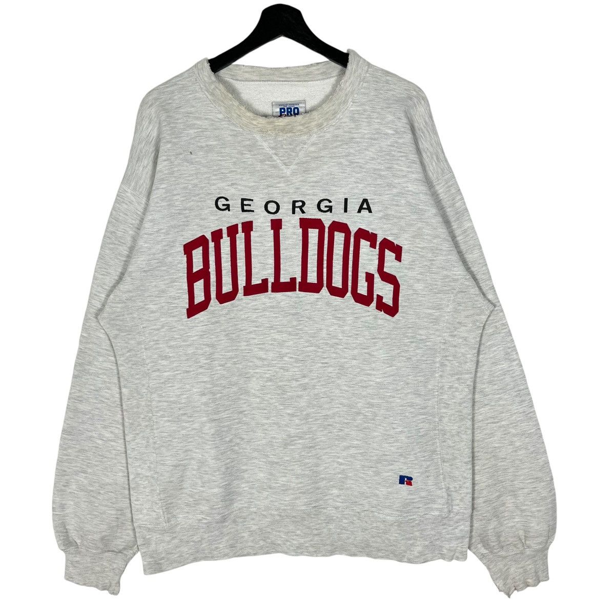 NCAA × Vintage Vintage 90’s The Georgia Bulldogs Football Sweatshirt Size US L / EU 52-54 / 3 - 1 Thumbnail