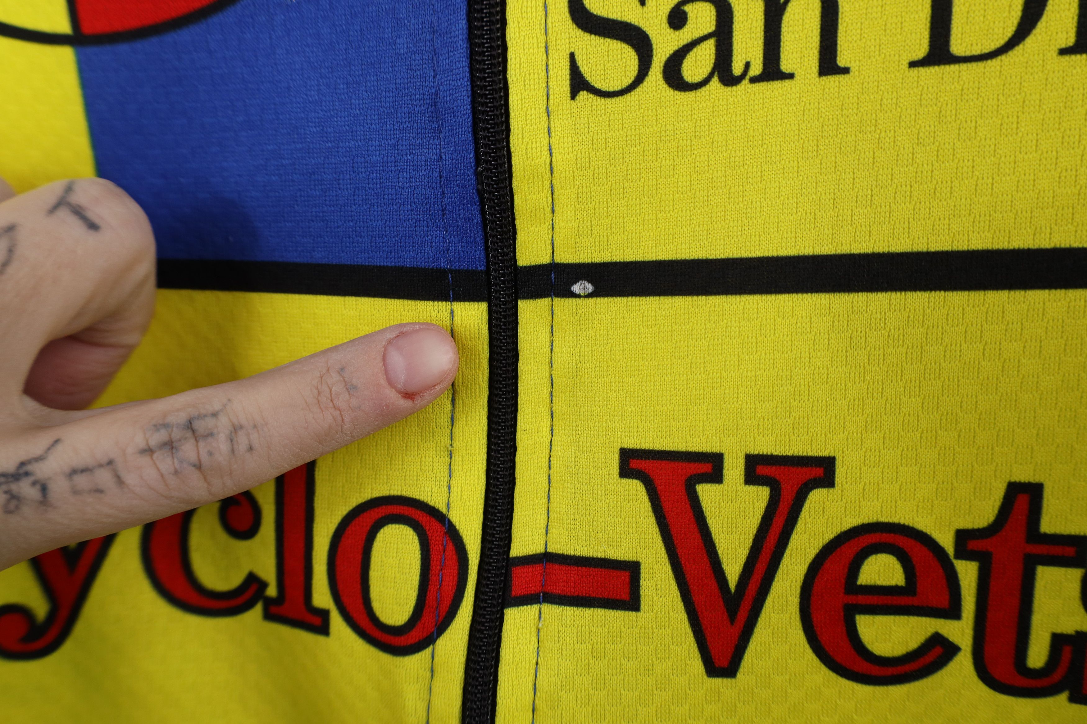 Vintage Squadra San Diego DLS USA Pro Racing Cycling Jersey USA Size US L / EU 52-54 / 3 - 6 Thumbnail