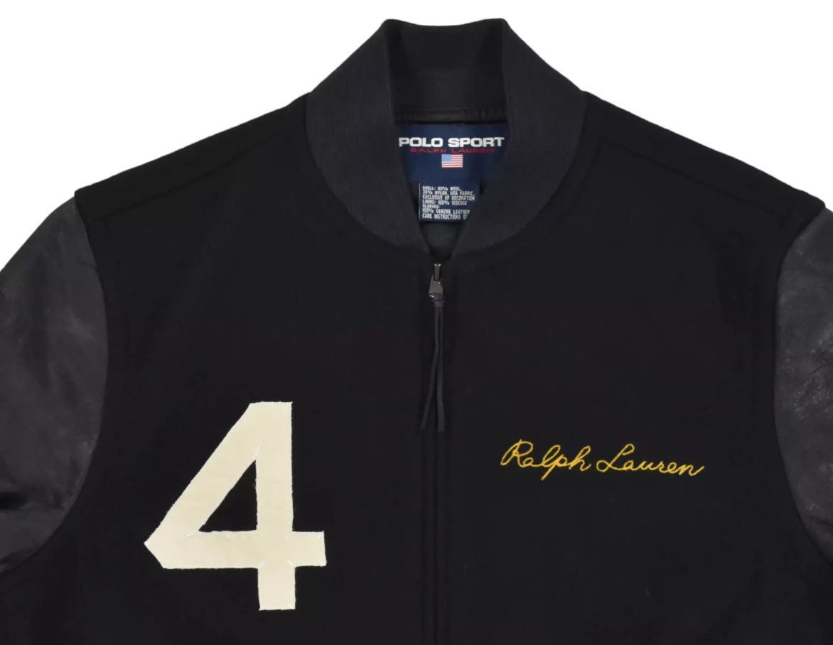 Polo Ralph Lauren Vintage Polo Ralph Lauren Sport RPL Varsity Jacket Size XXL Size US XXL / EU 58 / 5 - 9 Thumbnail