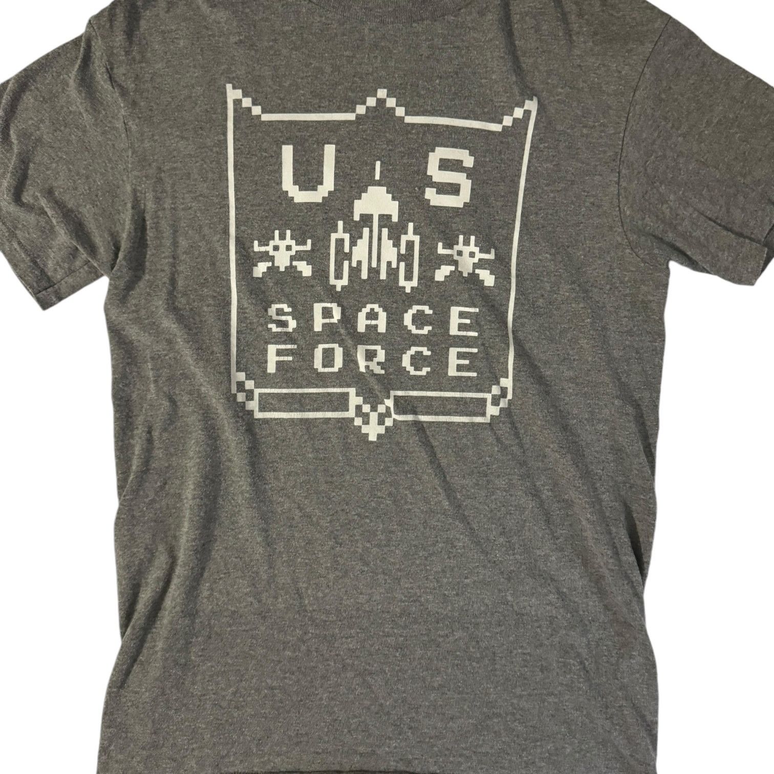 Other US Space Force Space Invaders Galaga Gray T Shirt Small Size US S / EU 44-46 / 1 - 1 Thumbnail