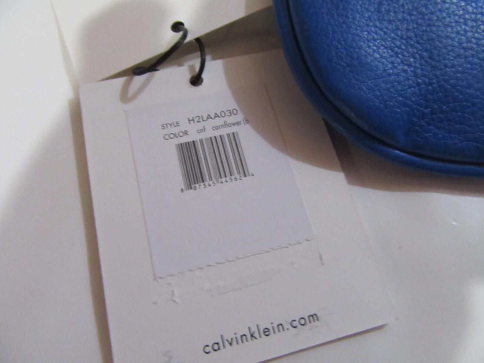 Calvin Klein Calvin Klein Leather Wristlet Wallet Clutch Cornflower NWT Size ONE SIZE - 4 Thumbnail