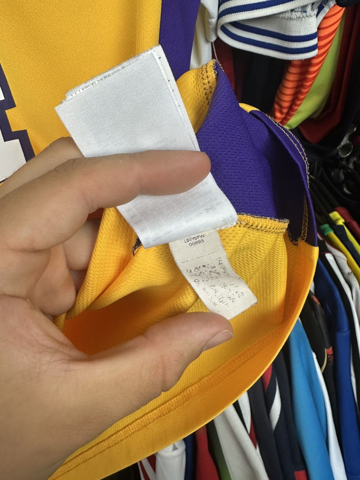 Adidas × NBA Adidas Lakers Kobe Bryant #24 Basketball Jersey NBA XS size Size US XS / EU 42 / 0 - 5 Thumbnail