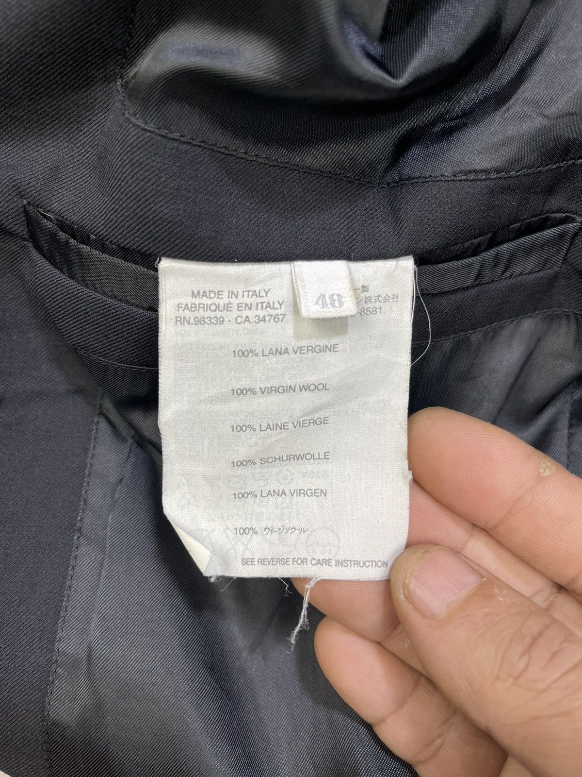 Miu Miu Miu Miu Single Breasted Black Blazers Size 48R - 15 Thumbnail