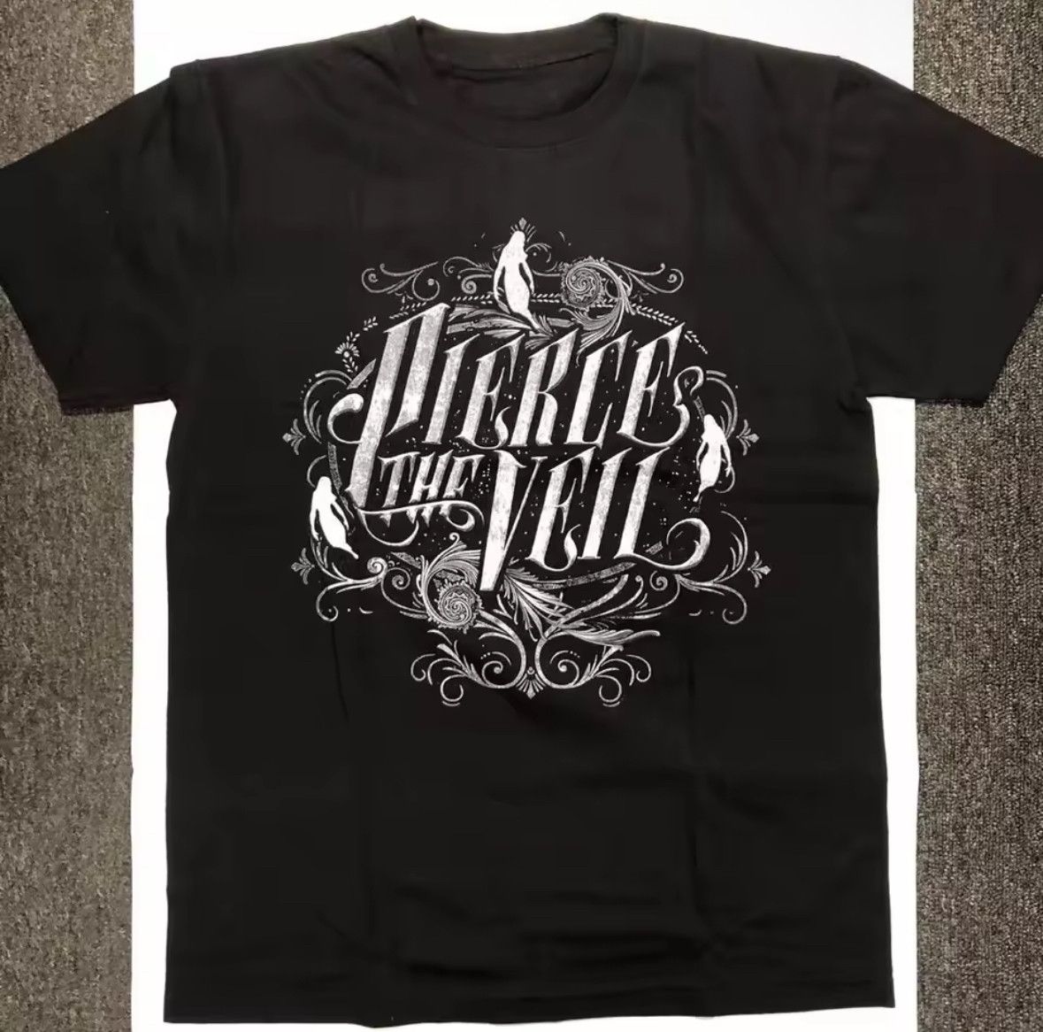 Other Retro Pierce The Veil Band Cotton Black T-Shirt Size US S / EU 44-46 / 1 - 1 Thumbnail