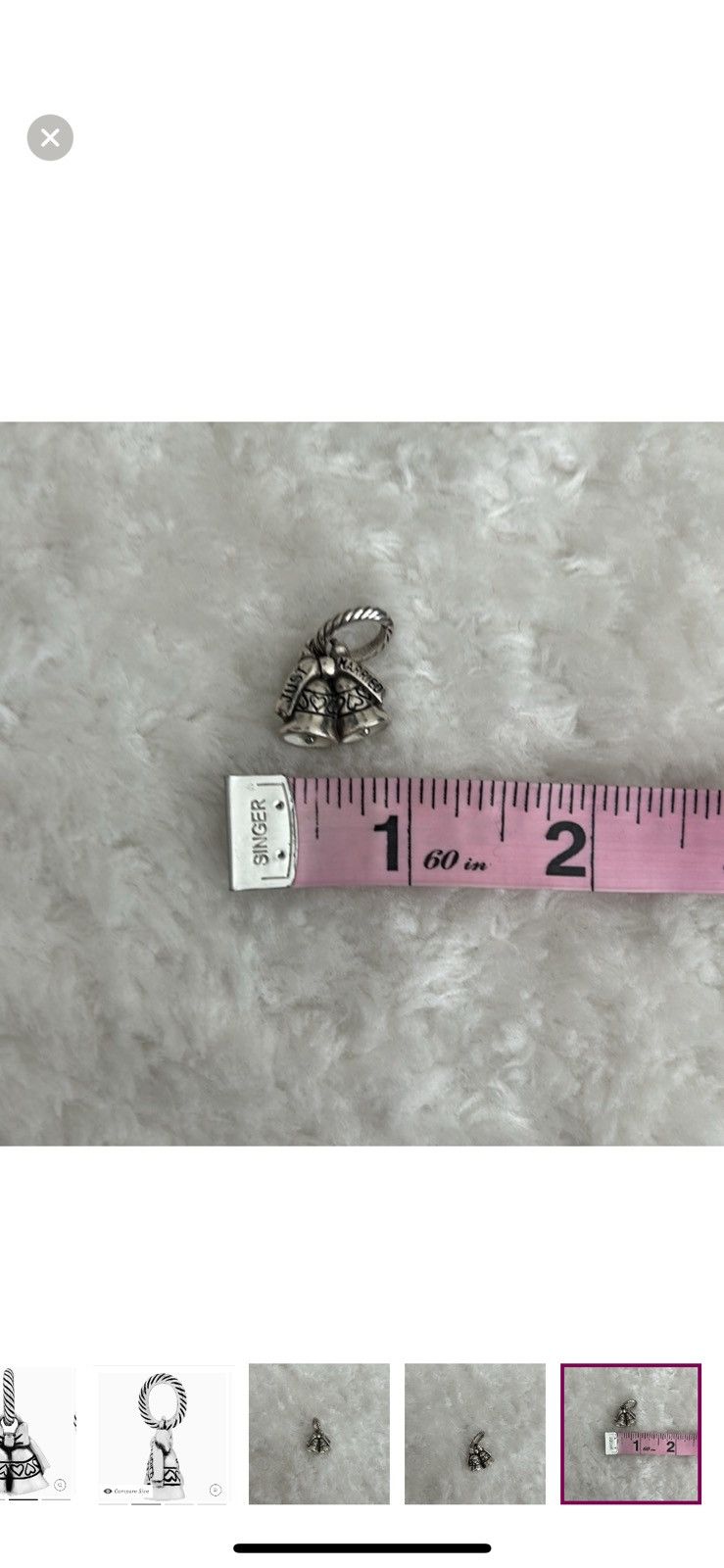 Brighton Brighton wedding bells bracelet charm Size ONE SIZE - 2 Thumbnail