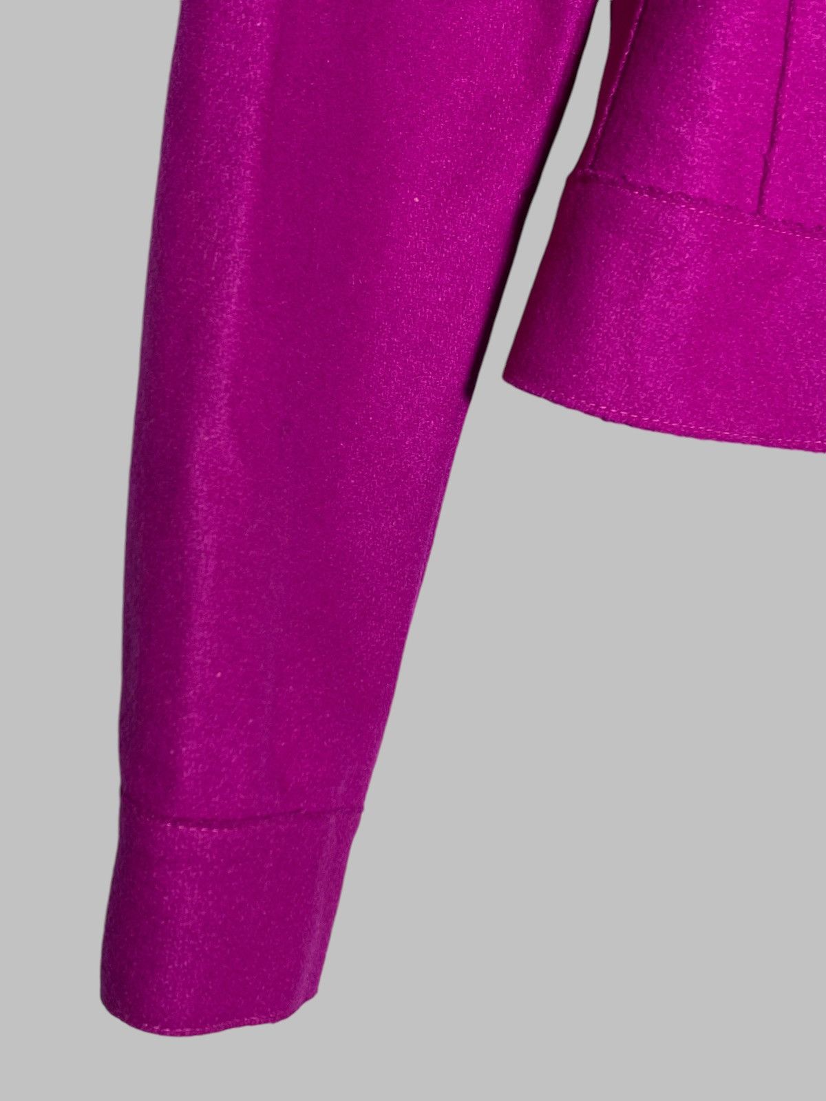 Fendi Fendi Roma Vintage 90s Hot Pink Cropped Jacket Snap Button Size M / US 6-8 / IT 42-44 - 7 Thumbnail