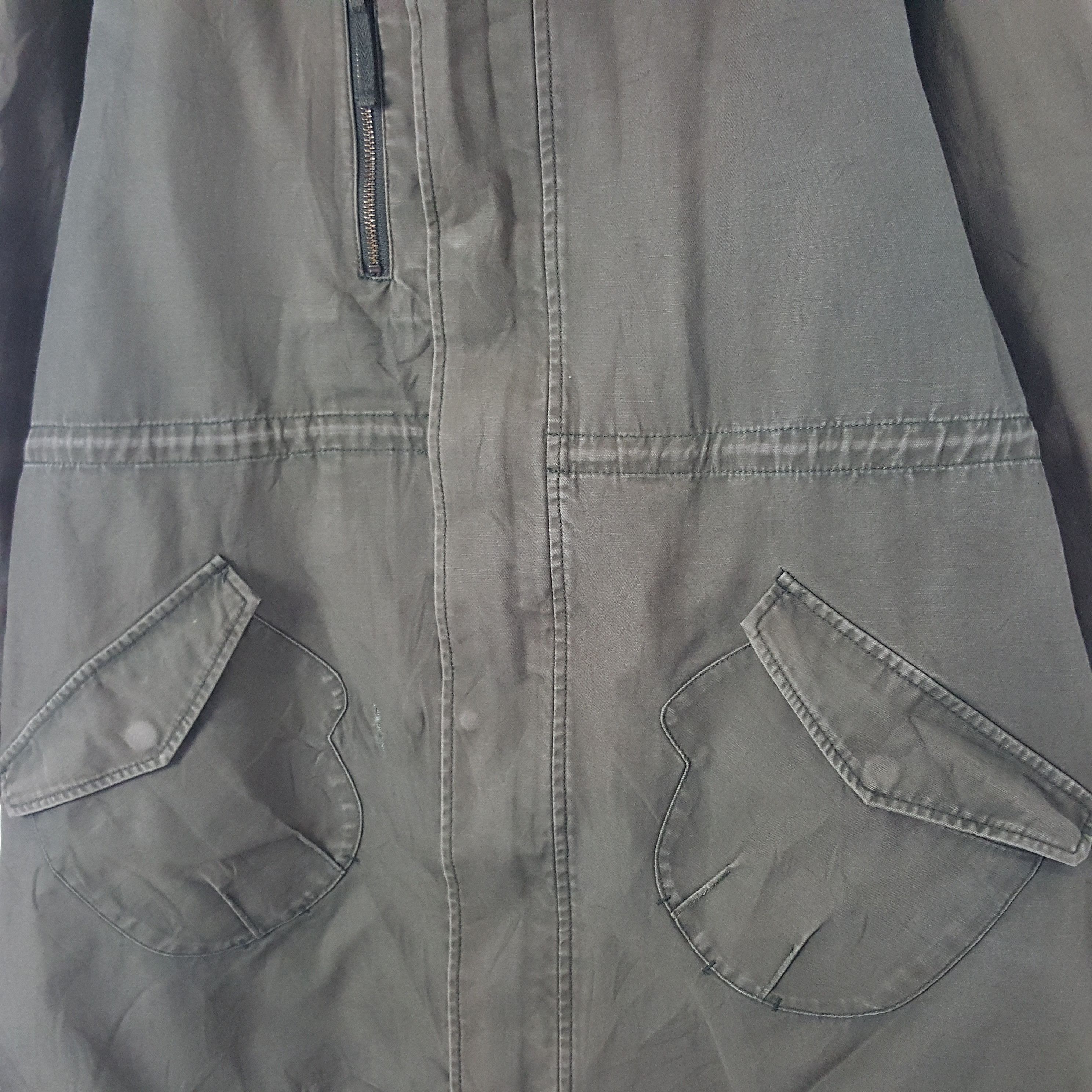 Issey Miyake × Ne-Net × Vintage Vintage Ne-Net by Issey Miyake Zipper Hoodis Parkas Jacket Size US M / EU 48-50 / 2 - 2 Thumbnail