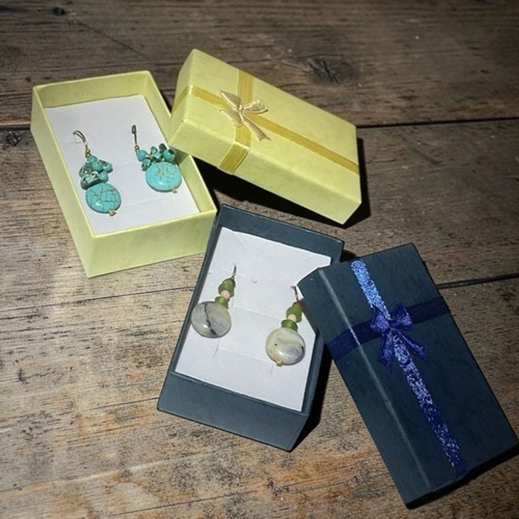Other Pannee 2 Dangle Drop Bead/Beaded Green Turquoise Earrings Size ONE SIZE - 20 Thumbnail