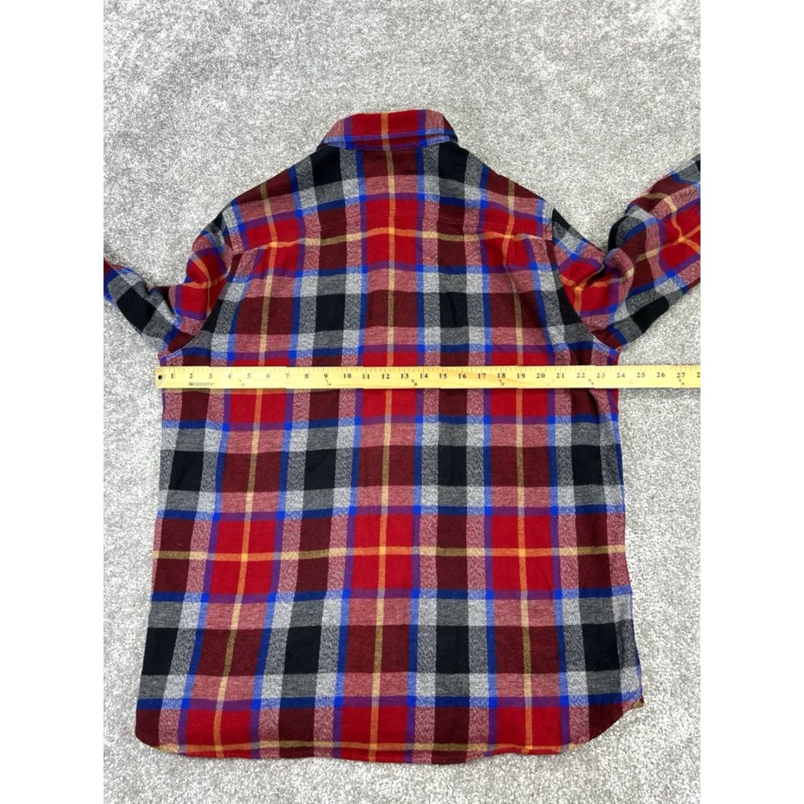 The North Face The North Face Button-Up Flannel Shirt Mens L Blue Cotton Plaid Regular Pocketed Mens Size US L / EU 52-54 / 3 - 7 Thumbnail