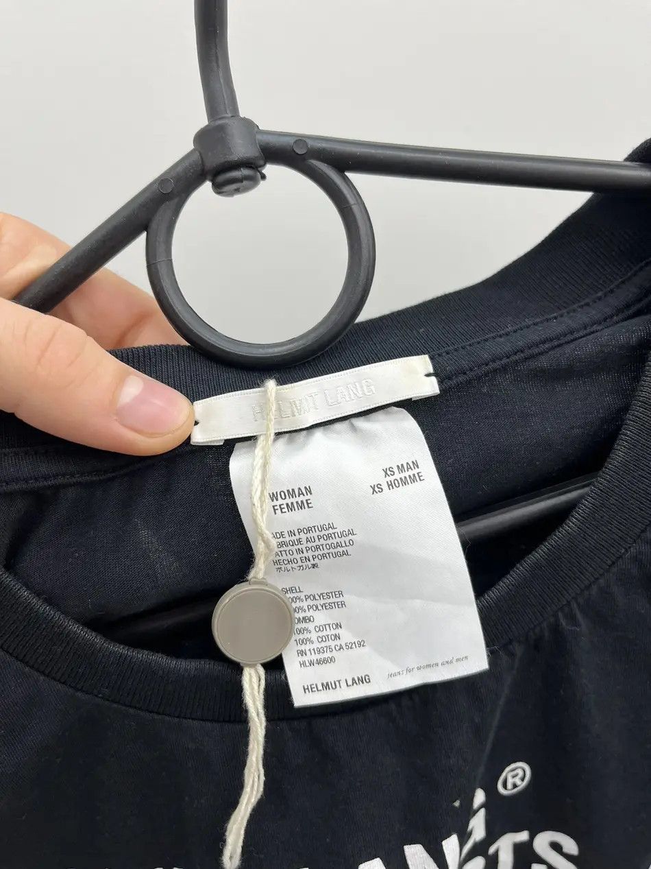 Helmut Lang Helmut Lang Cotton Logo Printed Tank Tee Size US XS / EU 42 / 0 - 3 Thumbnail