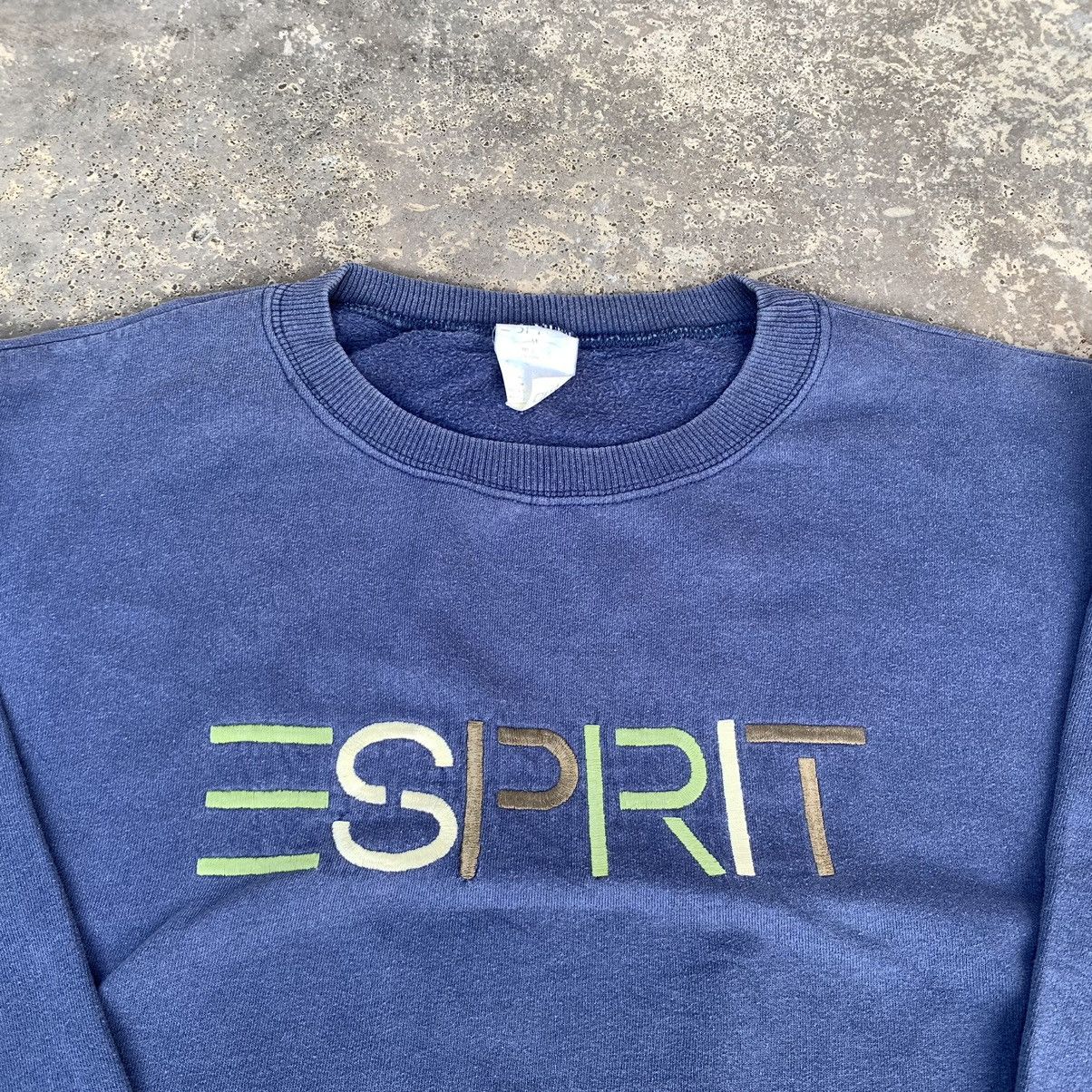 Esprit × Vintage Vintage 90s Esprit Sweatshirt Embroidered Logo Size US M / EU 48-50 / 2 - 4 Thumbnail