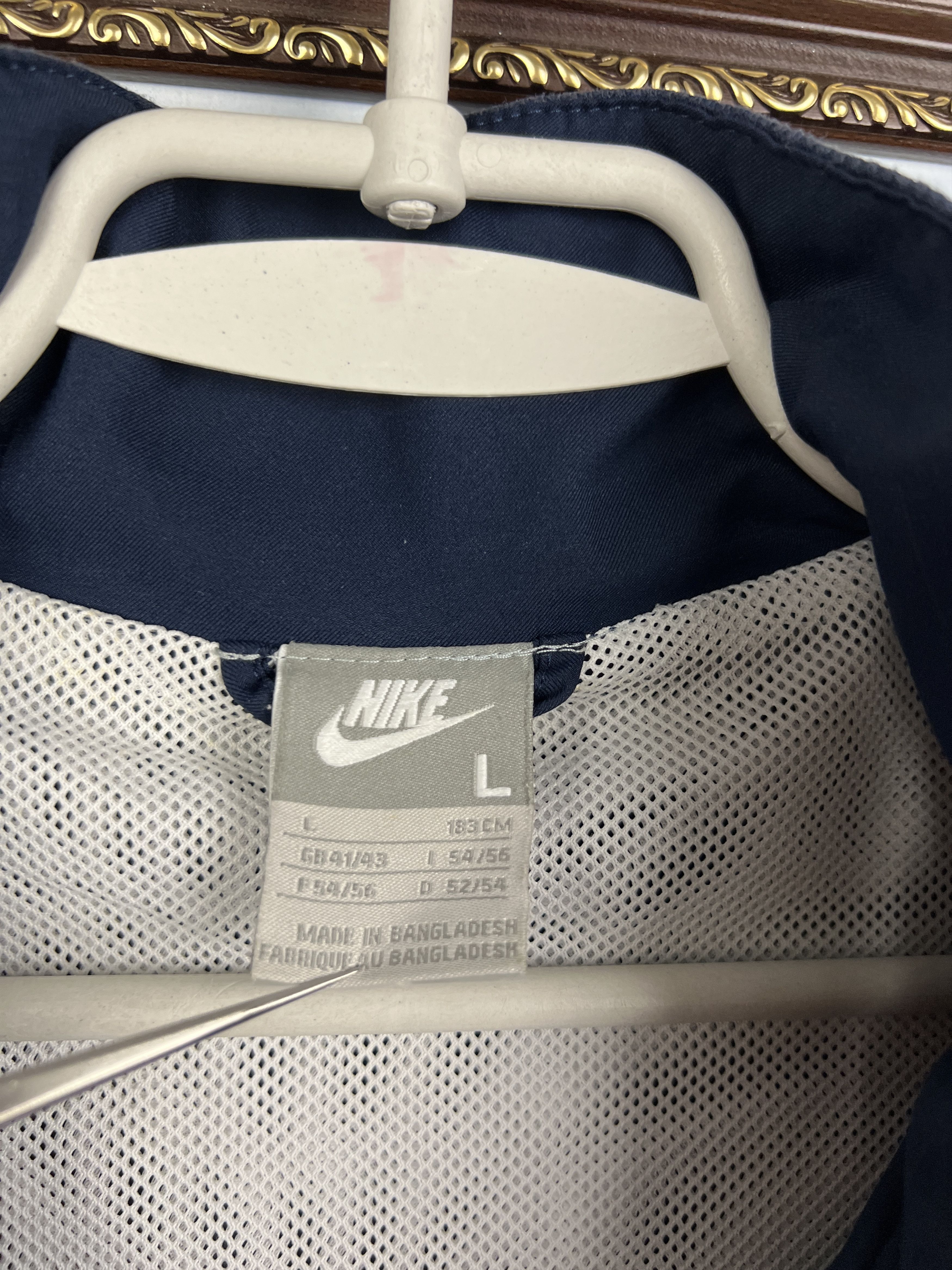 Nike Track Suit Jacket Pants Set Swoosh Rare Hype Track Top Size US L / EU 52-54 / 3 - 8 Thumbnail