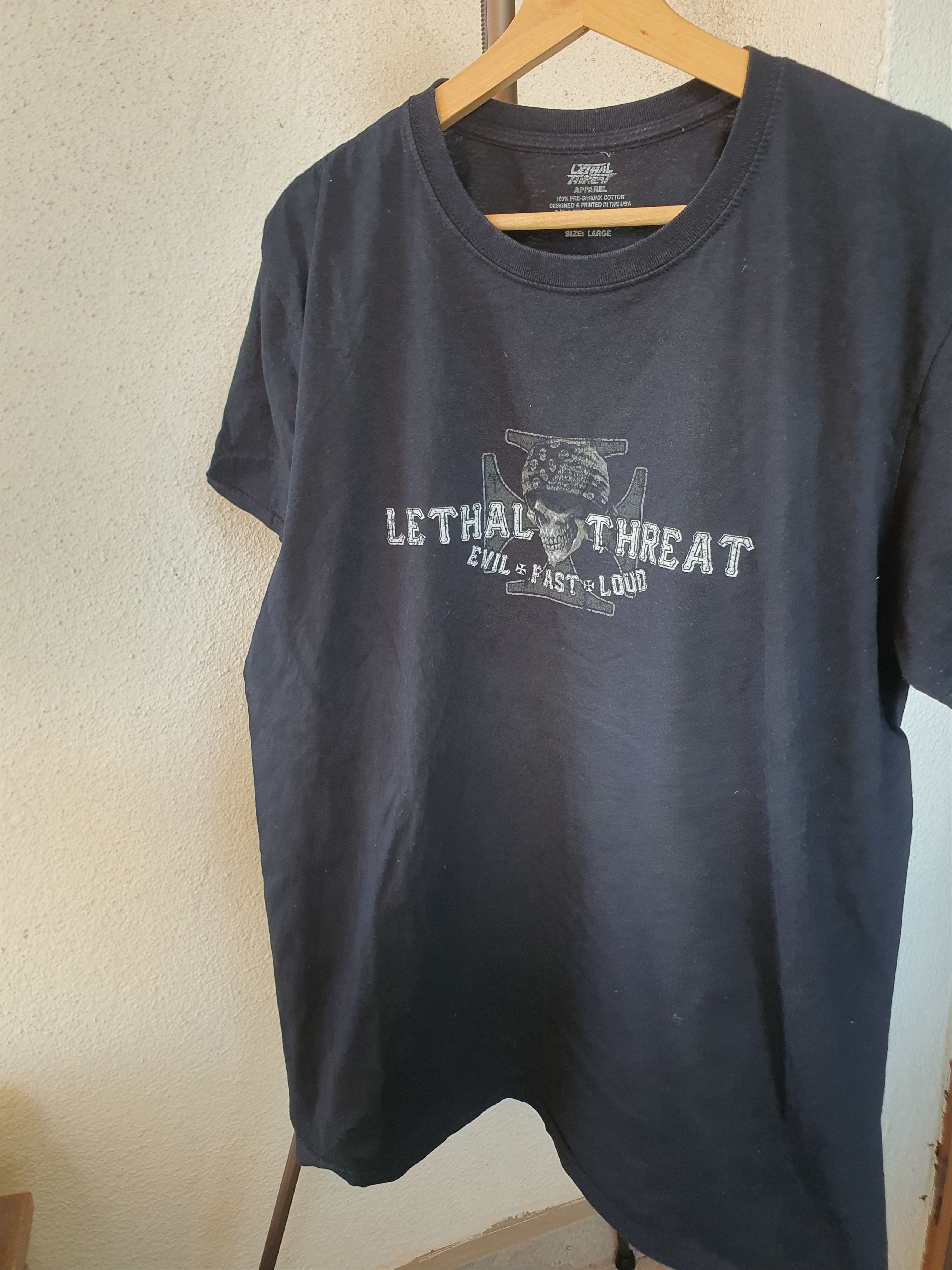 Other Lethal Threat Apparel 2014 Made in USA t-shirt sz L Size US L / EU 52-54 / 3 - 5 Thumbnail