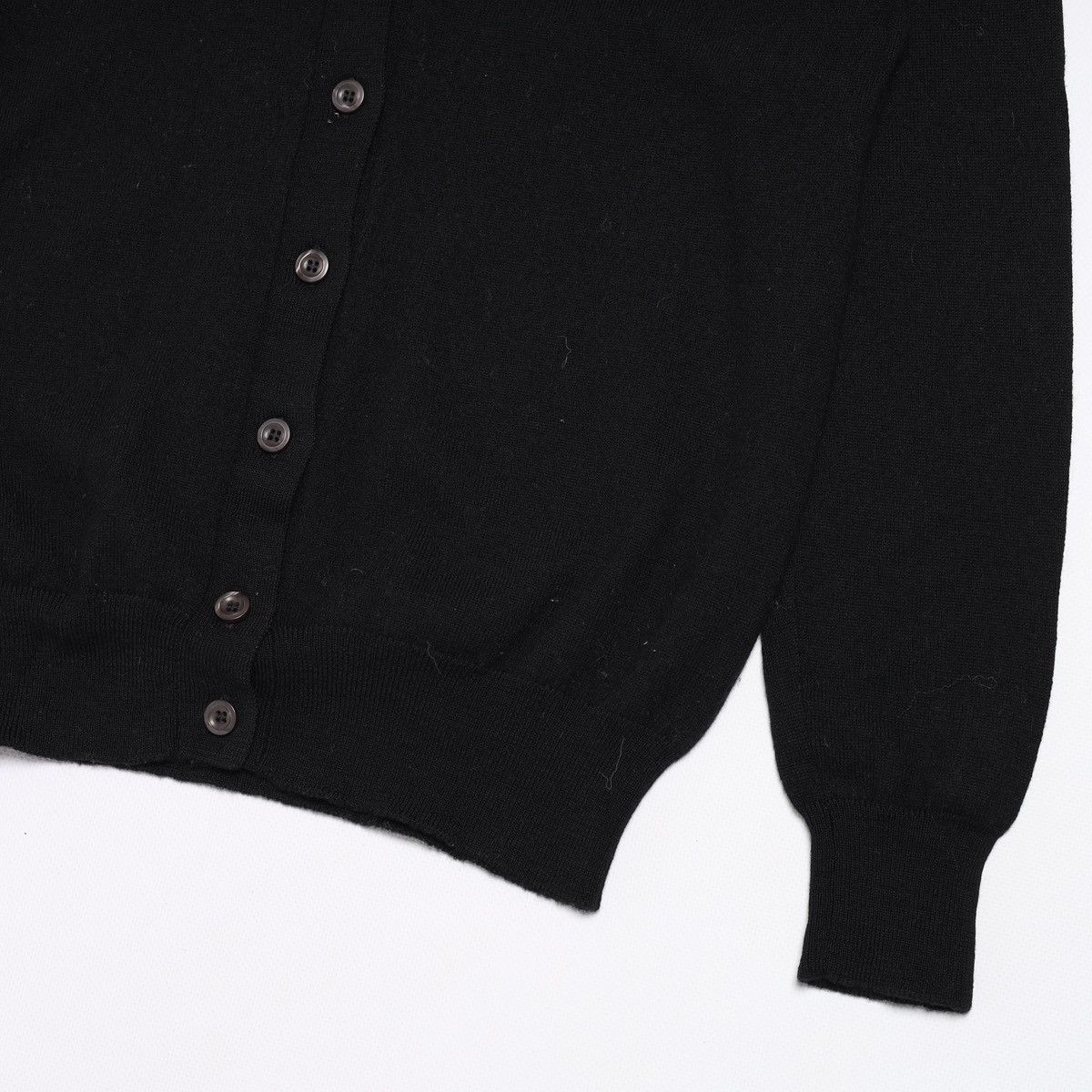 Prada Prada Wool Cardigan it38 size Black Sweater Size XS / US 0-2 / IT 36-38 - 2 Thumbnail