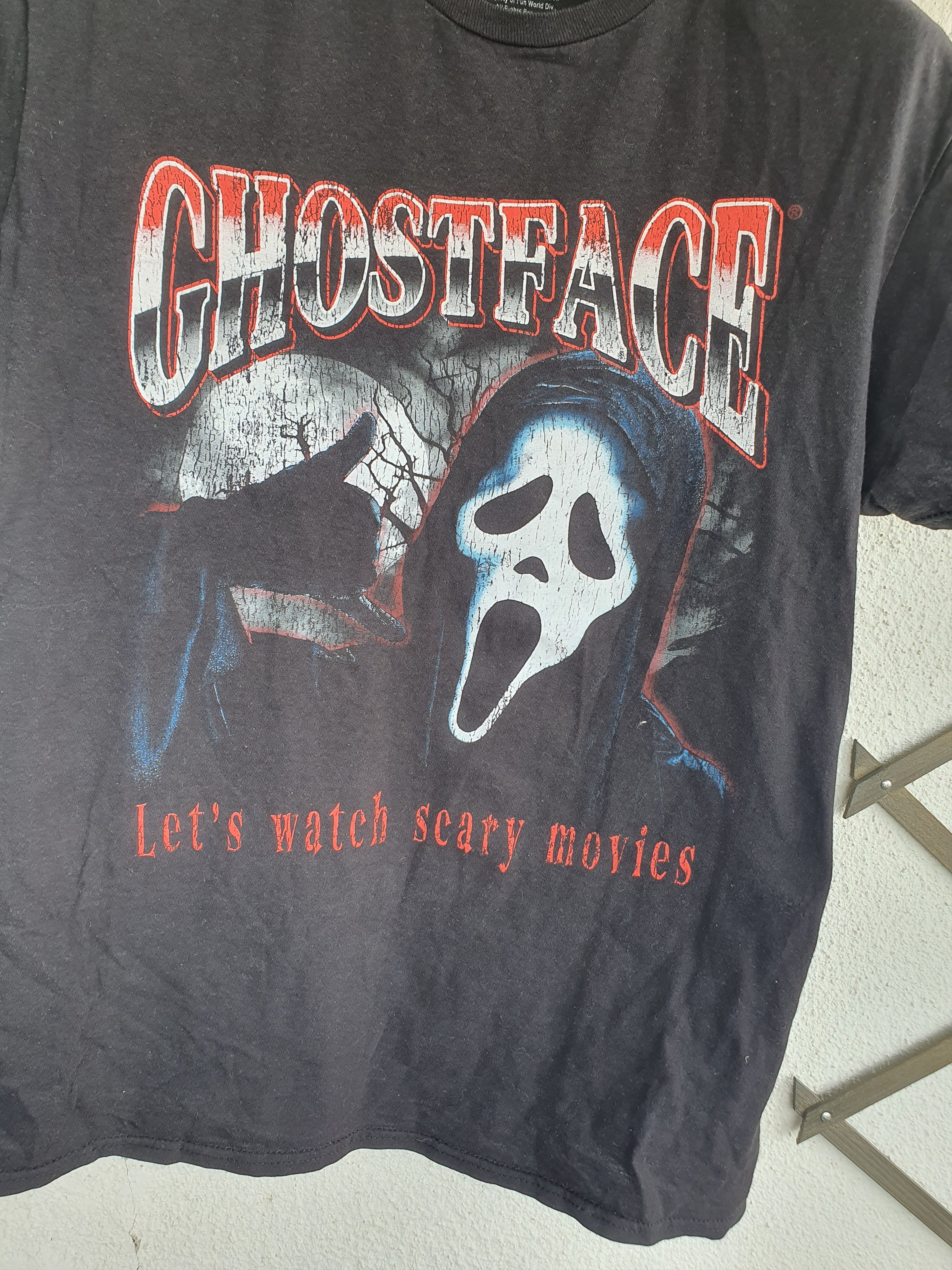 Swagger Ghostface Icon Of Halloween Let's Watch Scary Movies tee L Size US L / EU 52-54 / 3 - 5 Thumbnail