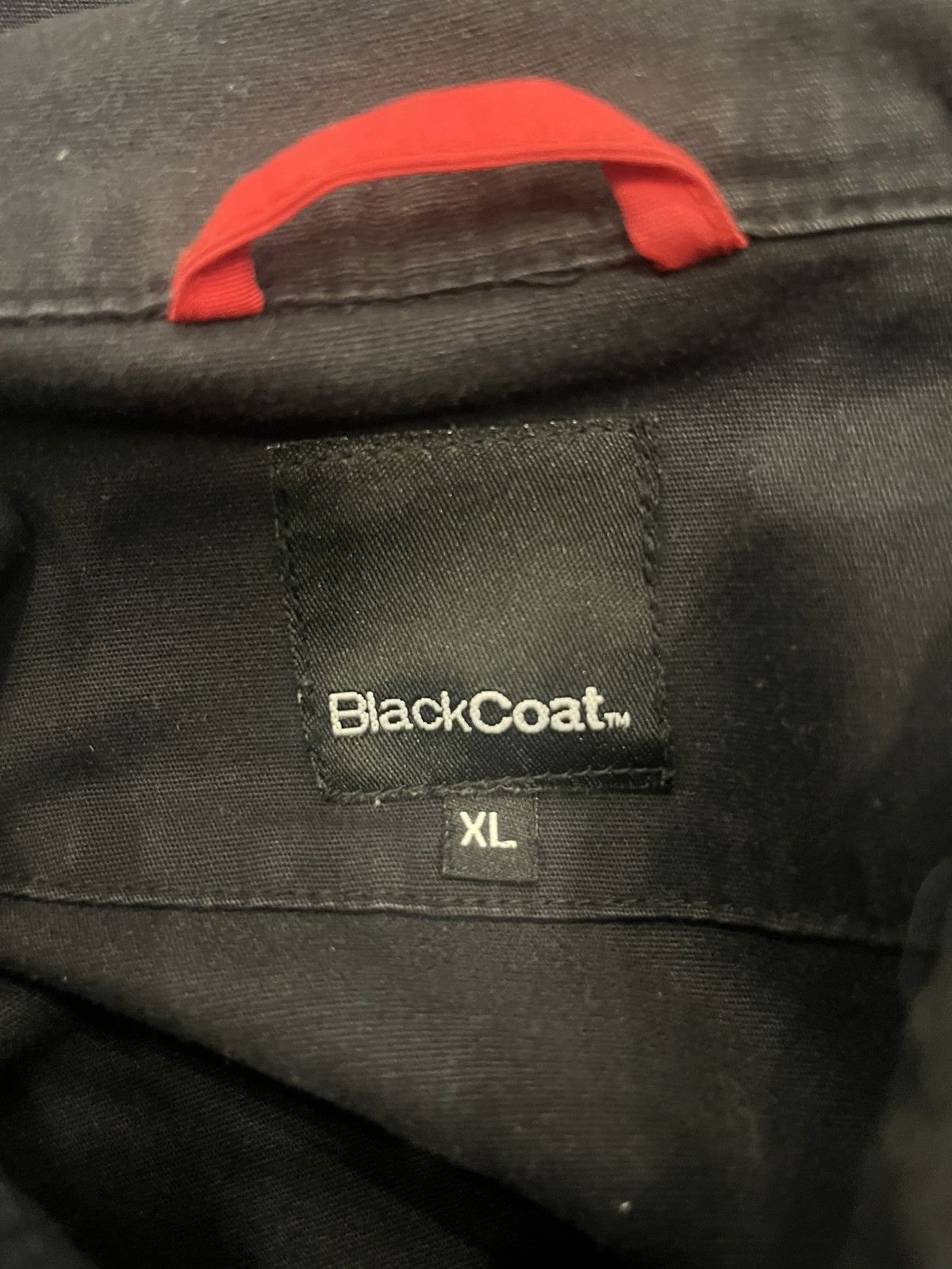 Vintage Black Coach Jacket (Tagged XL, Fits L) – 98% Cotton Size US XL / EU 56 / 4 - 3 Thumbnail
