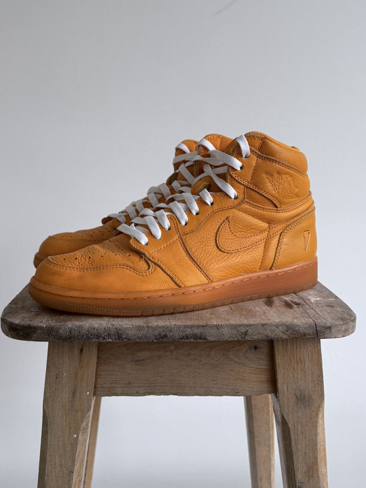 Gatorade × Jordan Brand Jordan 1 Retro High Gatorade Orange Peel Sneakers Size US 10 / EU 43 - 1 Thumbnail