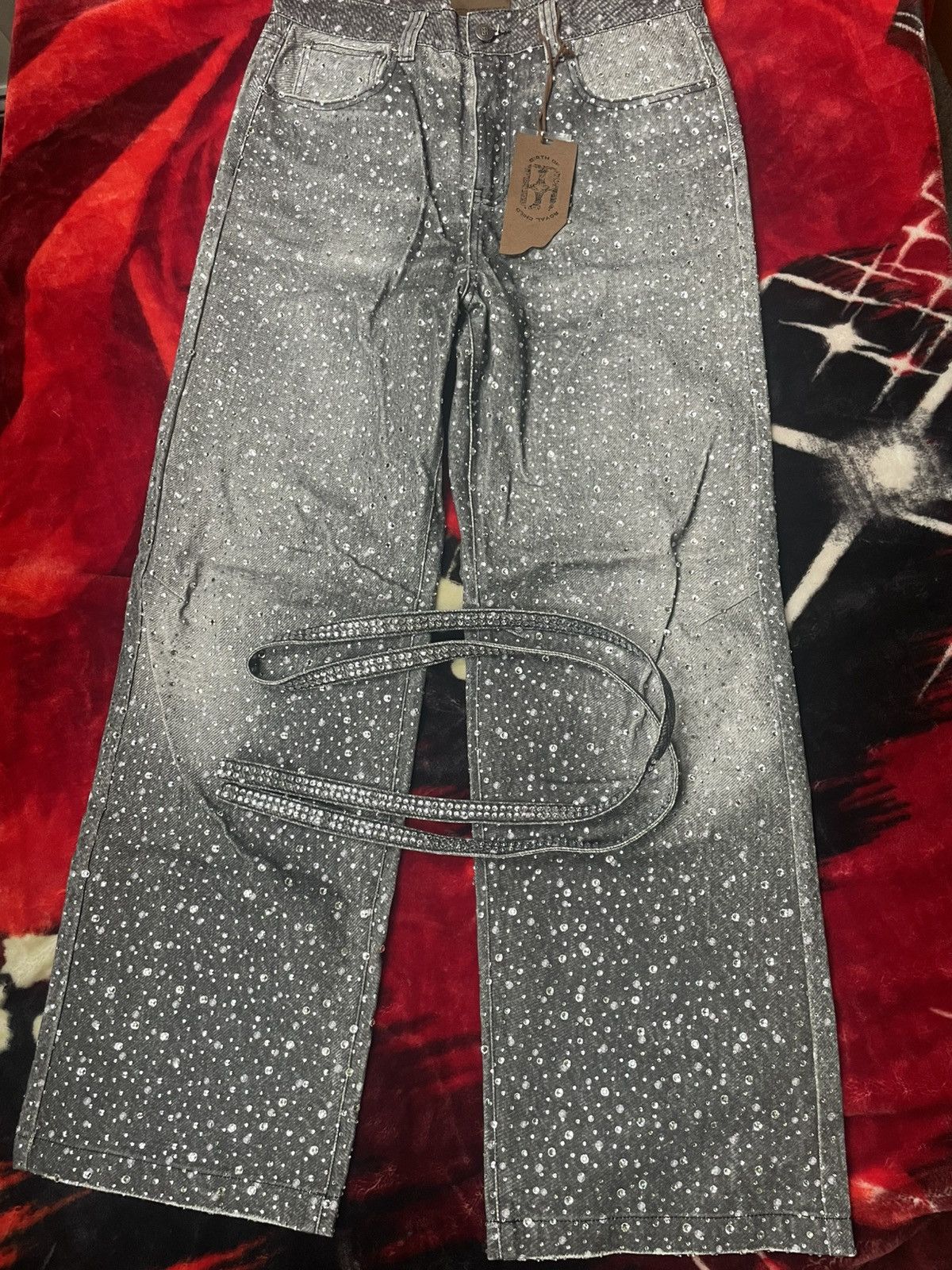 Birth of Royal Child Diamond Denim
