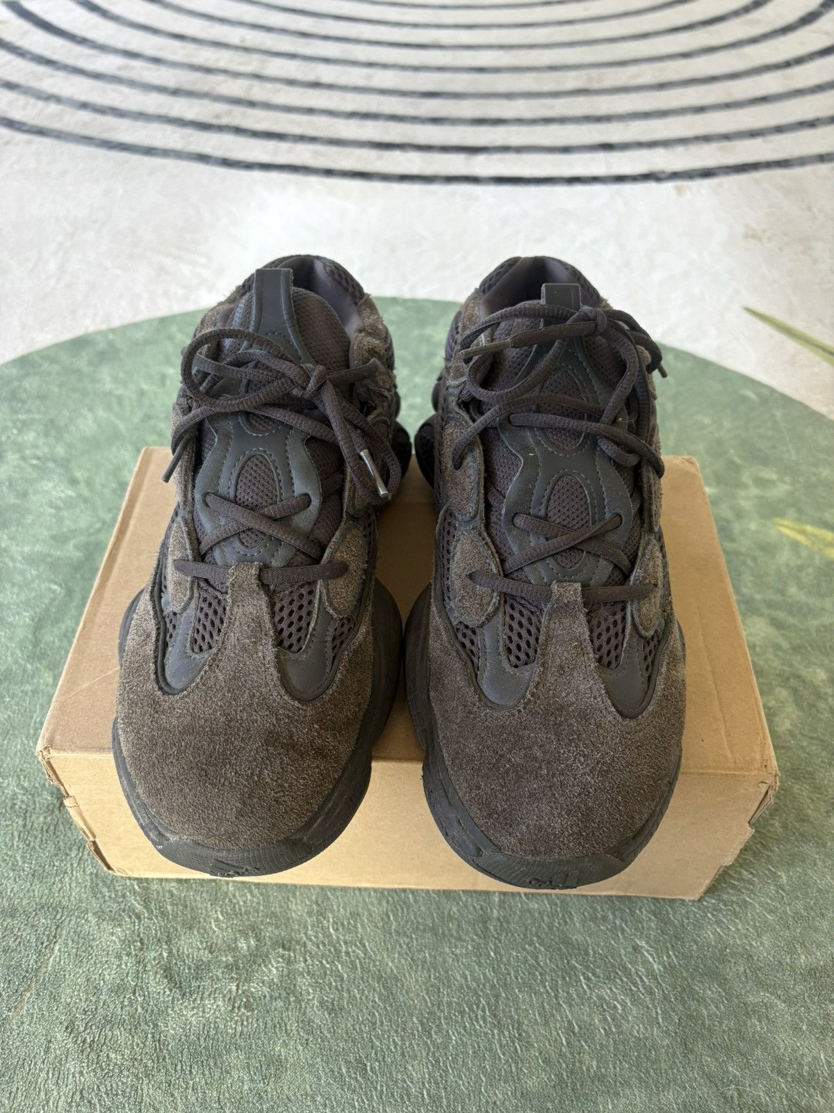 Yeezy Adidas Yeezy Boost 500 Utility Black Size 10.5 Size US 10.5 / EU 43-44 - 2 Thumbnail