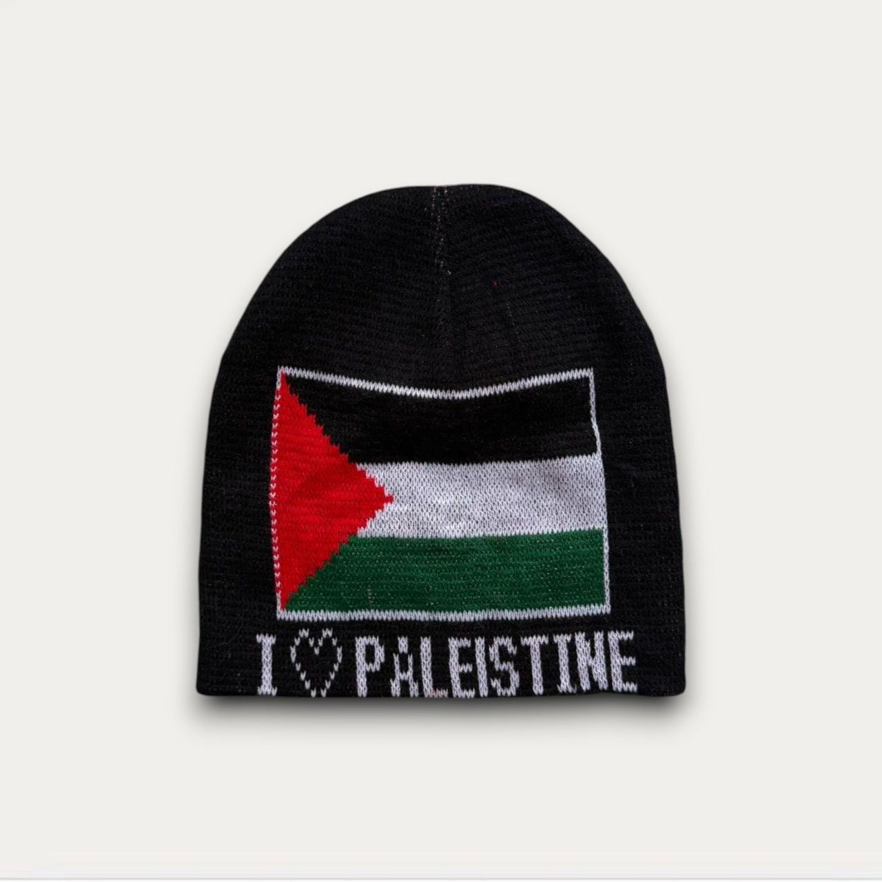 Other Crafted Beanie I love Palestine Size ONE SIZE - 1 Thumbnail