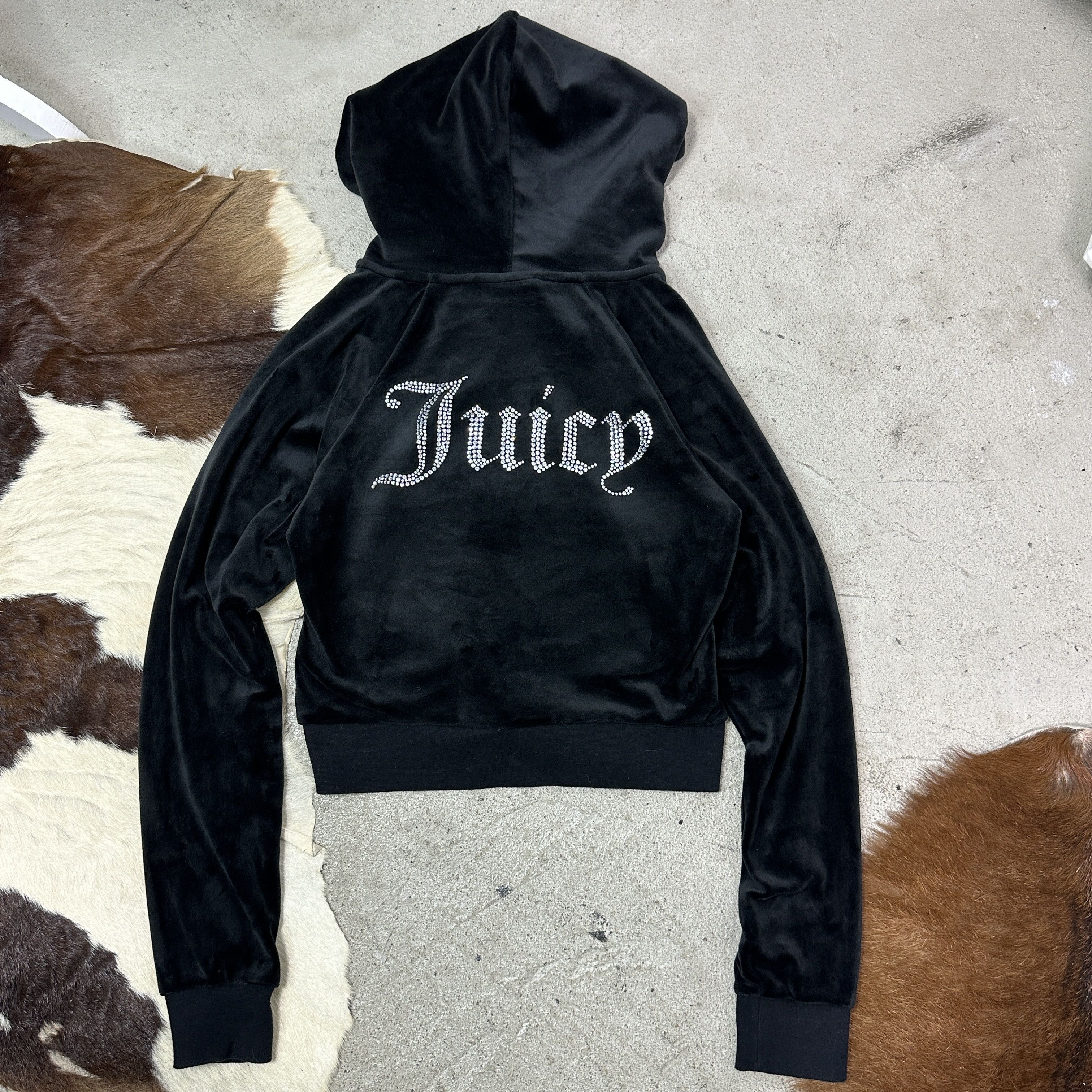 Juicy Couture Vintage Velvet Sporty Juicy Couture Tracksuit Set Y2K Size 25" / US 0 / IT 36 - 3 Thumbnail