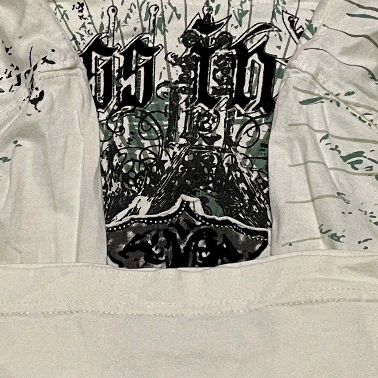 Affliction × Ed Hardy × Southpole Rare Wings Cross Longsleeve Y2K Affliction Style Size US L / EU 52-54 / 3 - 6 Thumbnail