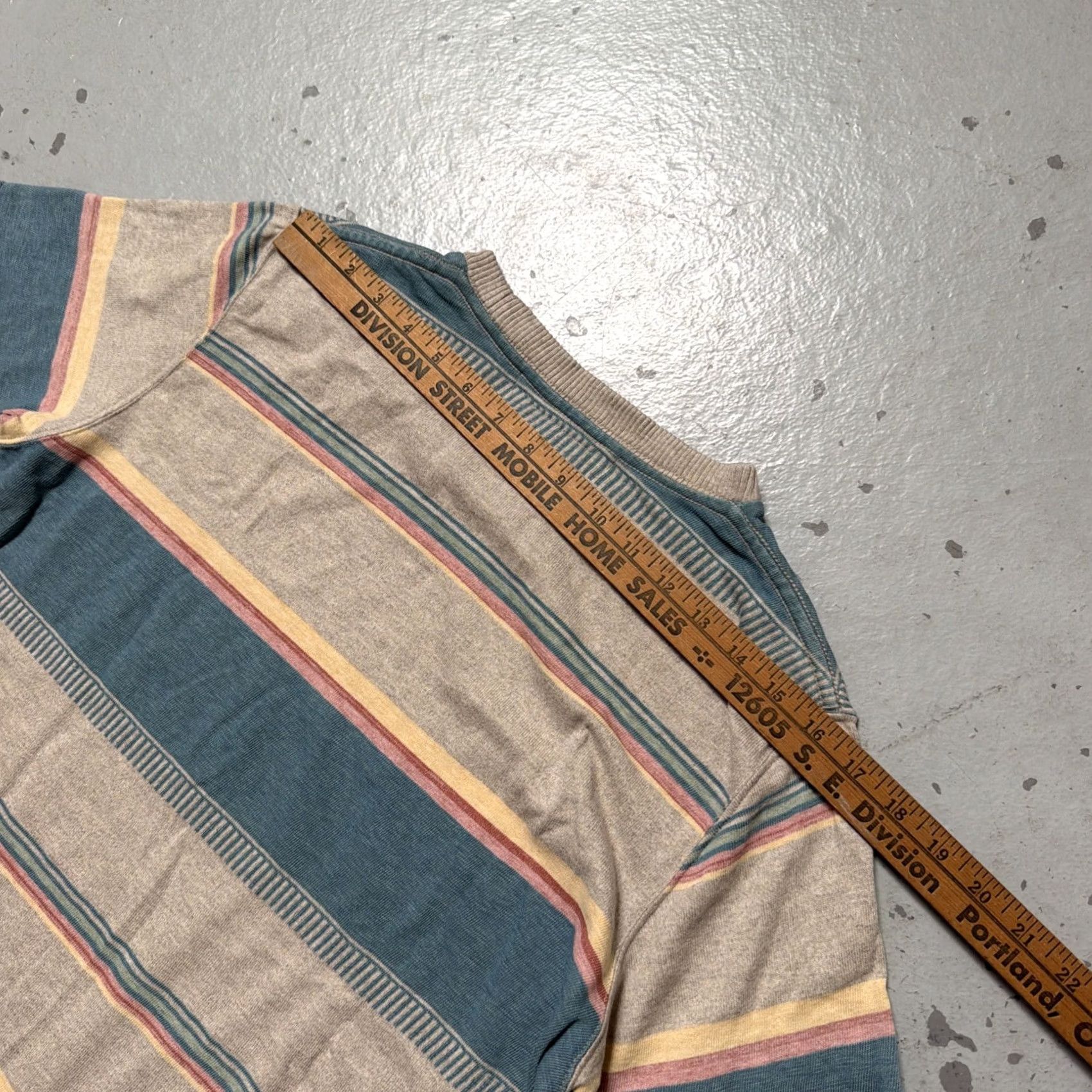 Vintage The Golden State Remi Relief Shirt S Stripe Knit Cotton Made Japan Size US S / EU 44-46 / 1 - 6 Thumbnail