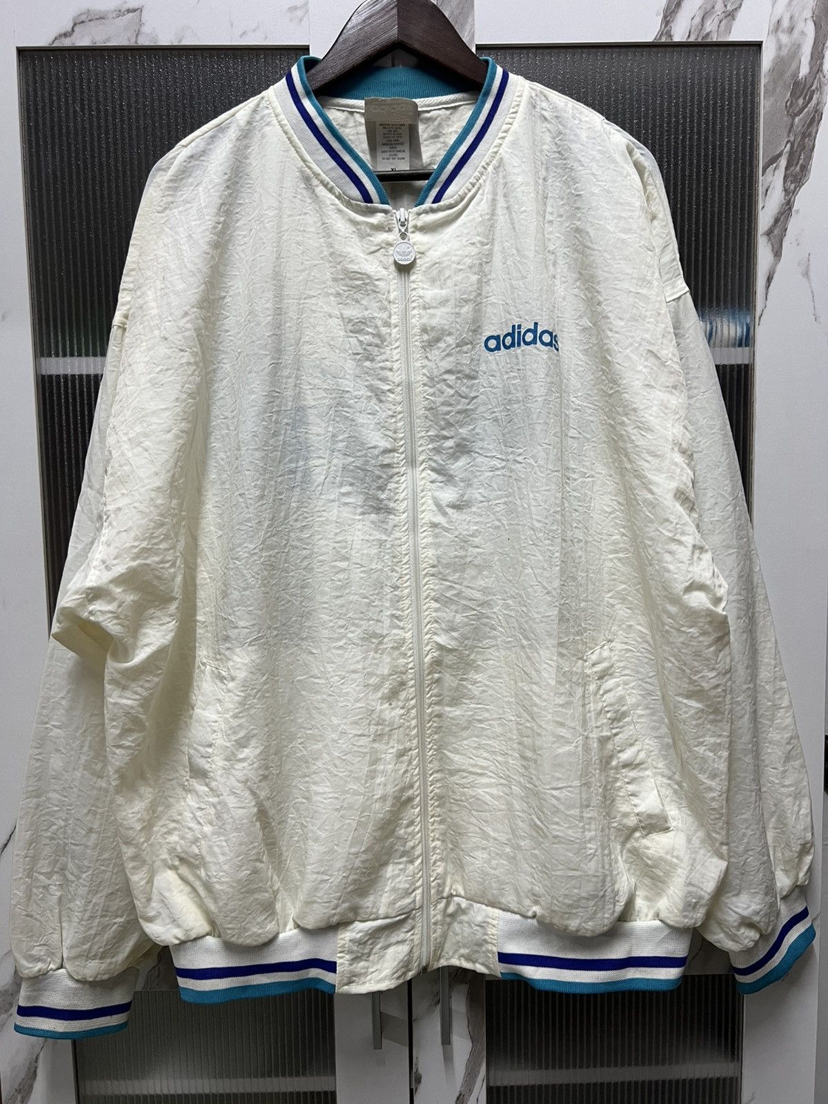Adidas Vintage Adidas Trefoil Size US XL / EU 56 / 4 - 2 Thumbnail