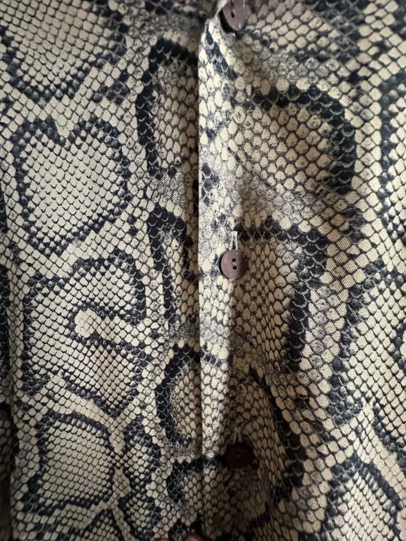 Wacko Maria Wacko maria 22SS Snake Print Short Sleeve Shirt Size US S / EU 44-46 / 1 - 5 Thumbnail