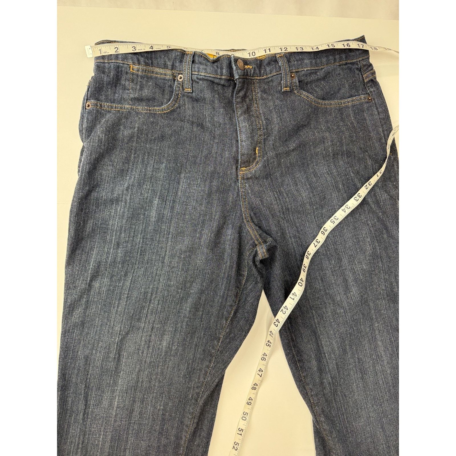 NYDJ NYDJ Tummy Tuck Jeans Bootcut Dark Wash Made In USA 18 Size 40" / US 18 - 3 Thumbnail