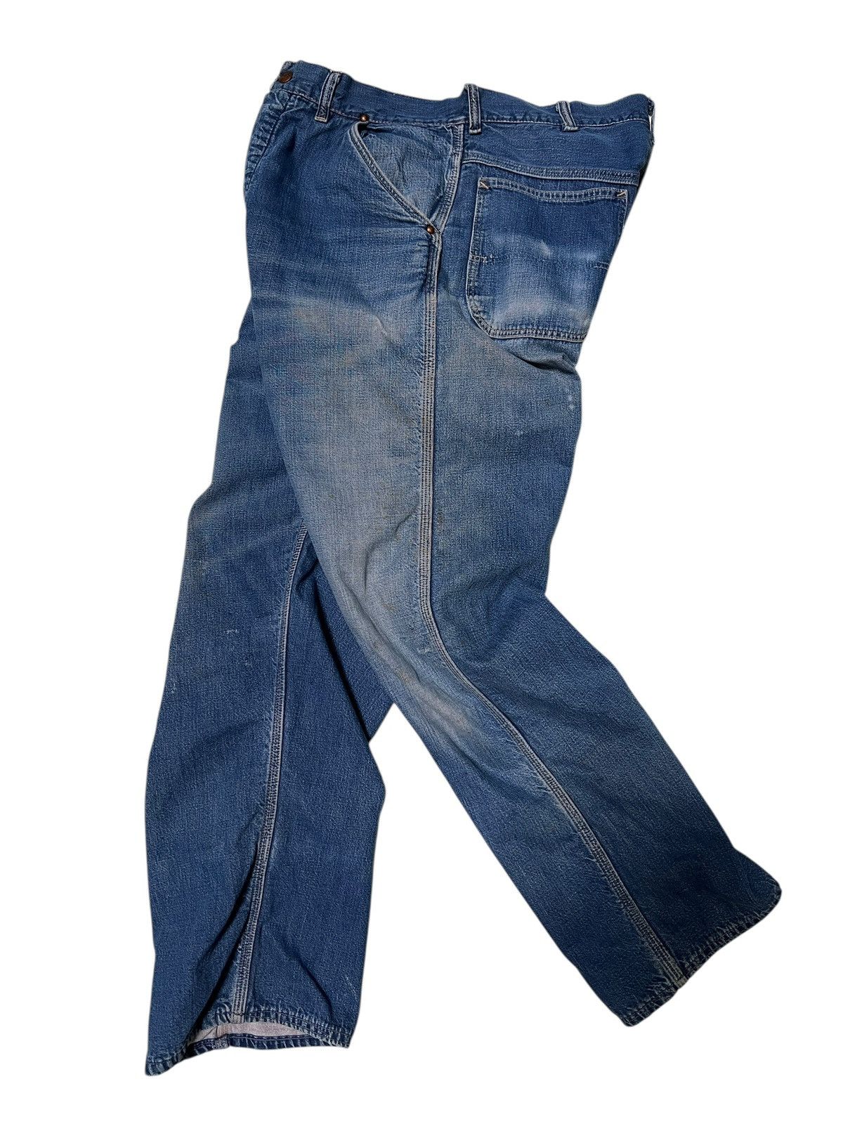 Sears 🔥 60s SEARS CARPENTER DENIM JEANS Size US 32 / EU 48 - 1 Thumbnail