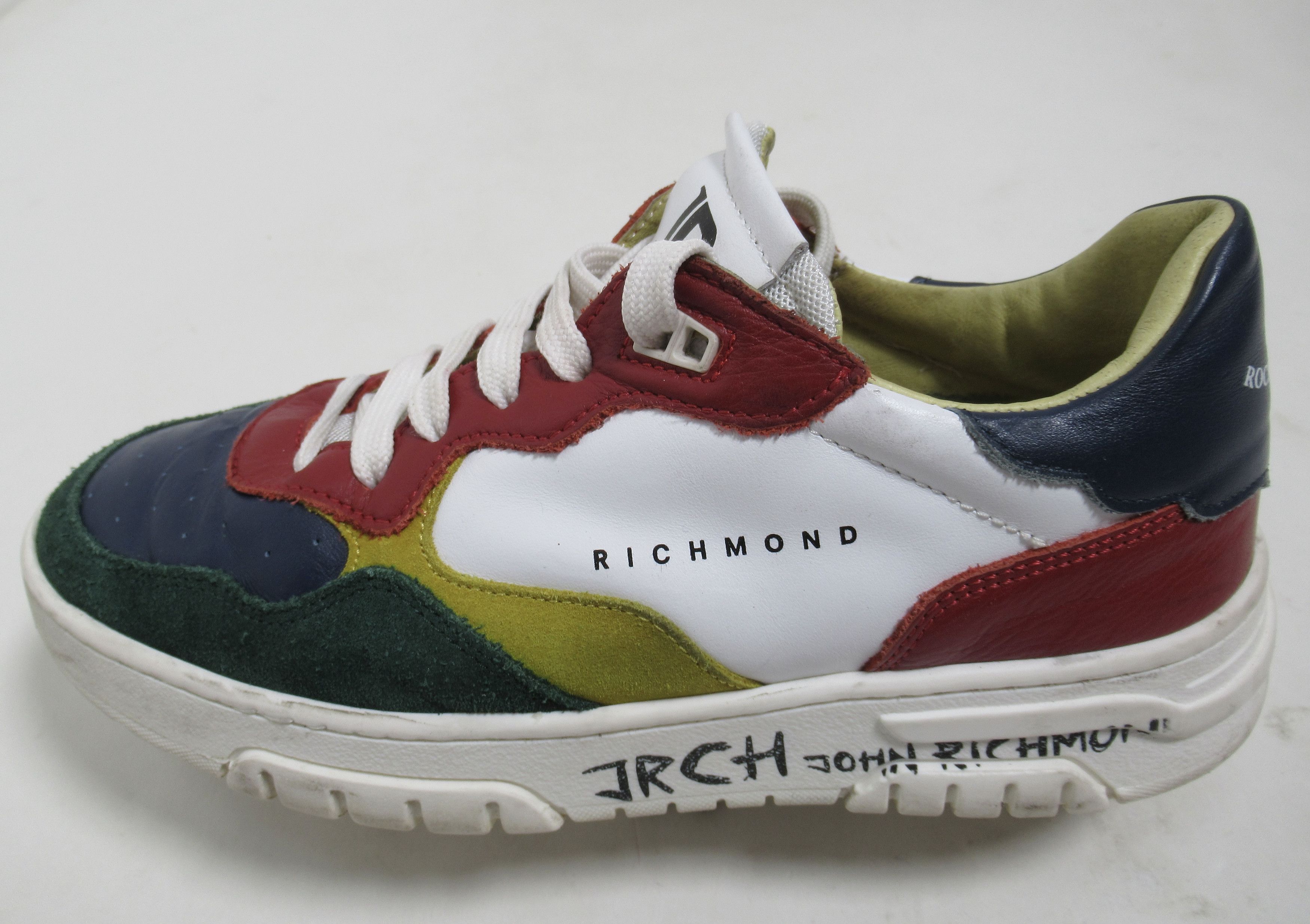 John Richmond John Richmond Low Top Leather Sneaker Multicolor 7.5 US Size US 7.5 / IT 37.5 - 7 Thumbnail