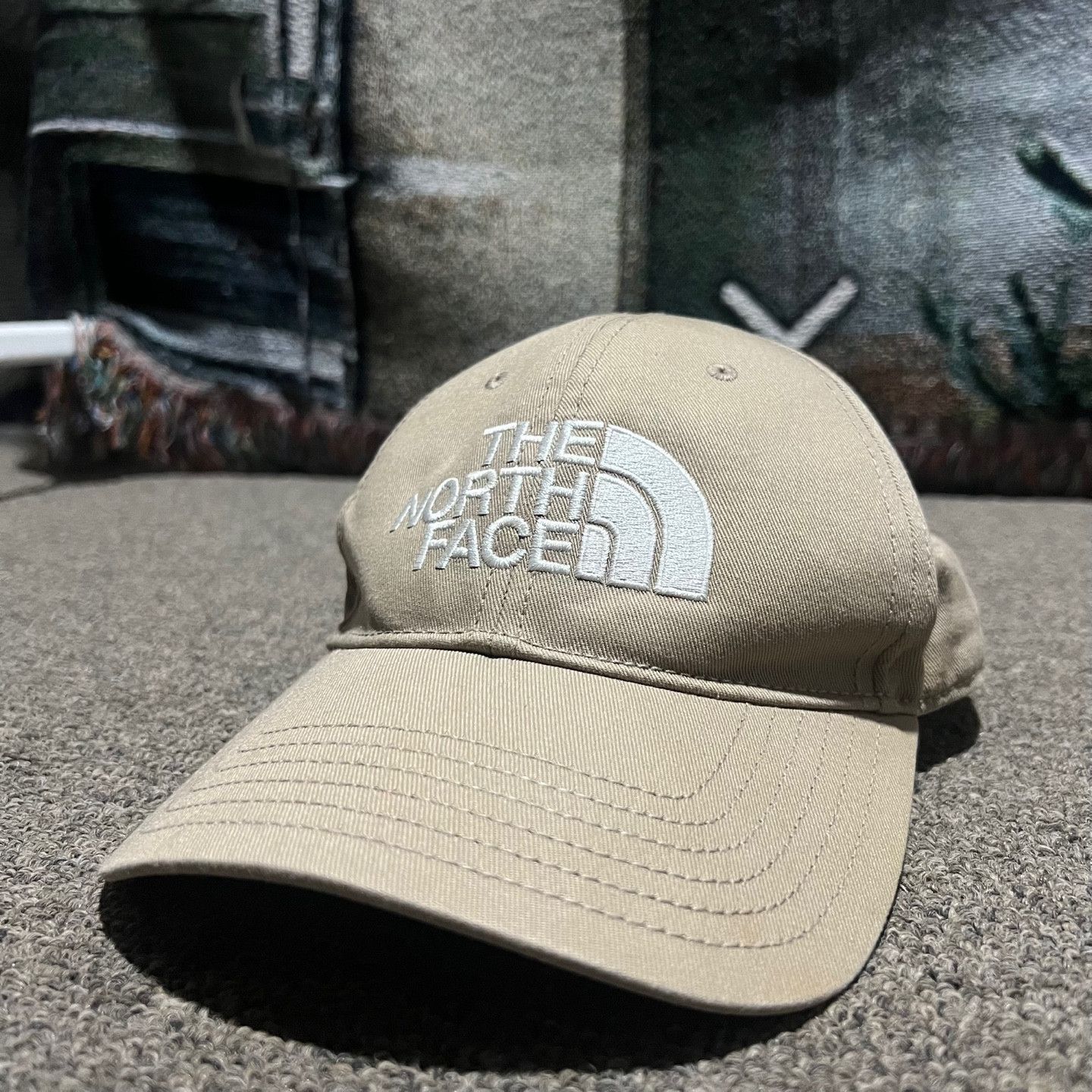 The North Face The North Face logo ball cap beige Size ONE SIZE - 2 Thumbnail