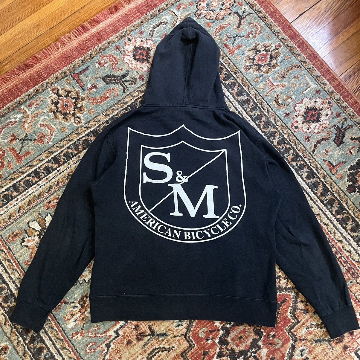 Vintage Vintage S&M BMX Biking Skate Large Hoodie Sweatshirt Size US L / EU 52-54 / 3 - 1 Thumbnail