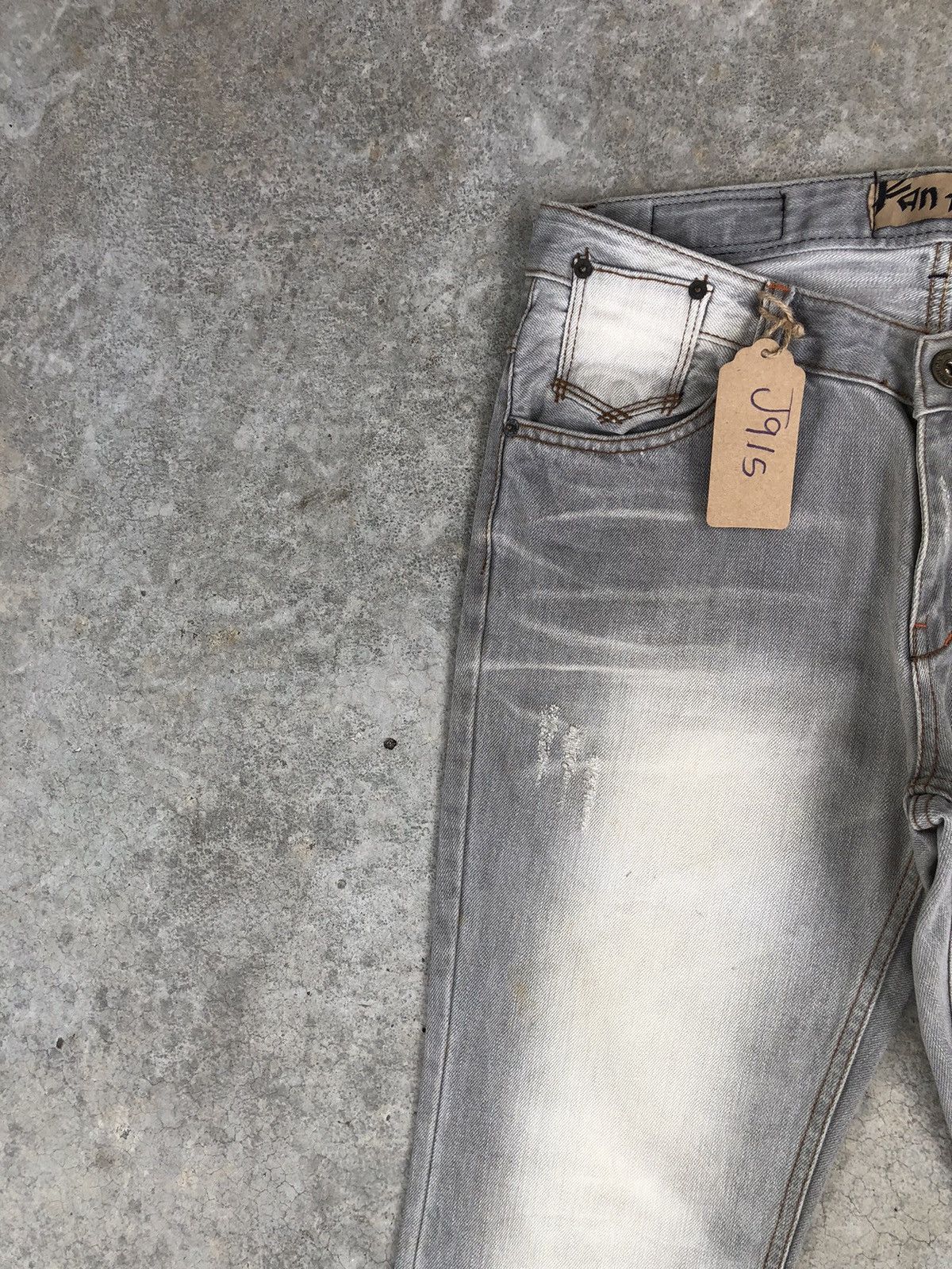 Japanese Brand Japanese Kan Tu Flared Jeans Distressed Jeans Size US 32 / EU 48 - 4 Thumbnail