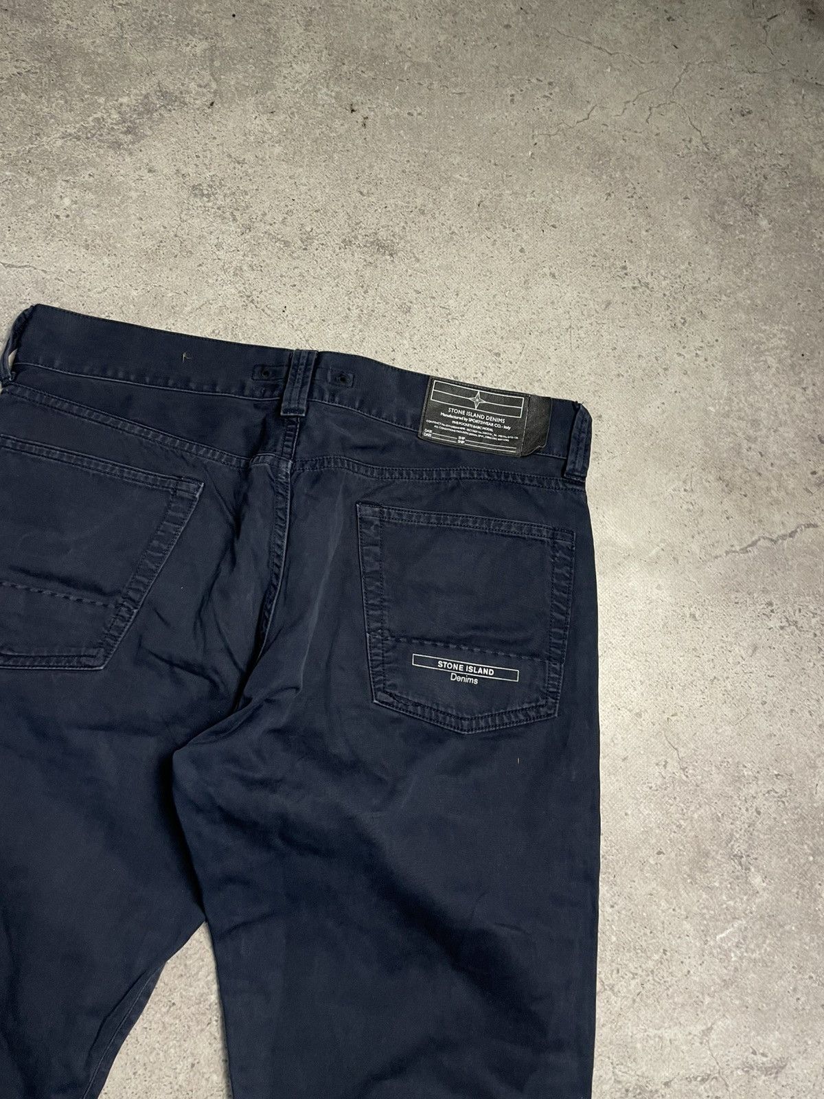 Stone Island Stone Island Denim Pants Logo Size US 32 / EU 48 - 2 Thumbnail